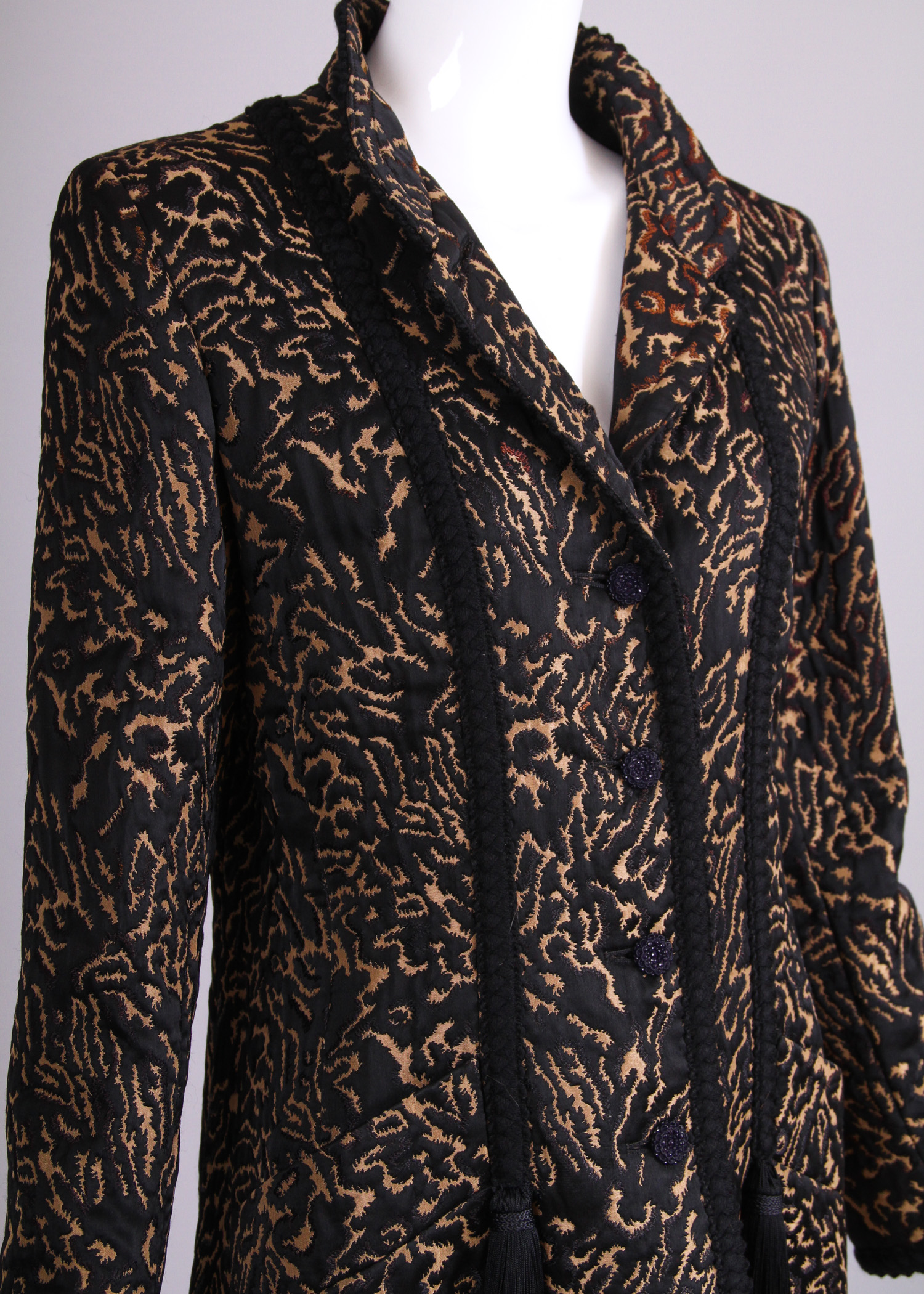 Yves Saint Laurent Quilted Brocade Jackets