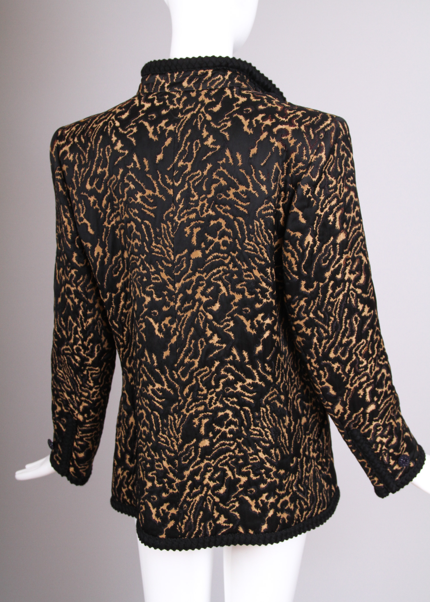 Yves Saint Laurent Quilted Brocade Jackets