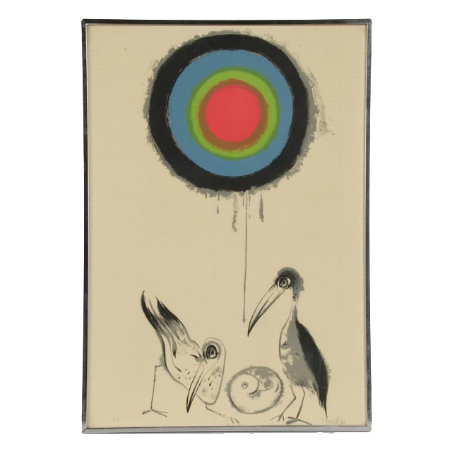 Chao Chung-Hsiang Signed Hand-Pulled Lithograph