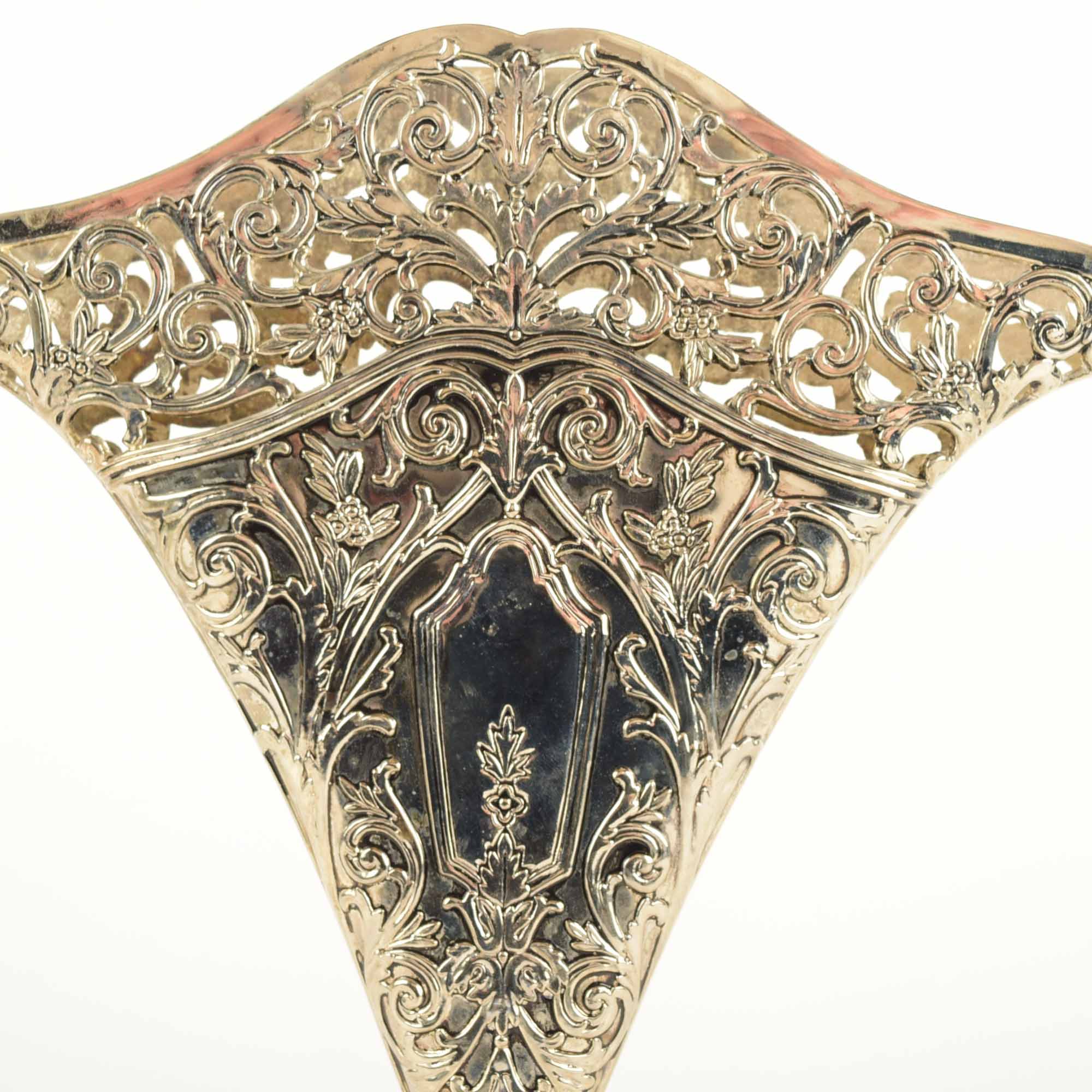 Godinger Silver Art Co. Silverplated Fan Vase