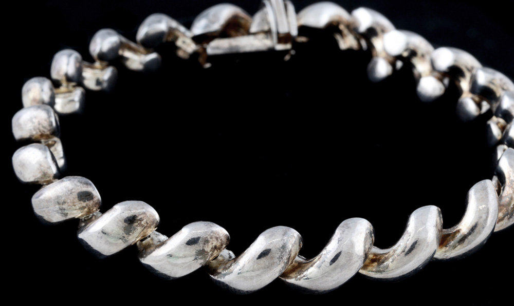 Italian Sterling Silver Link Bracelet
