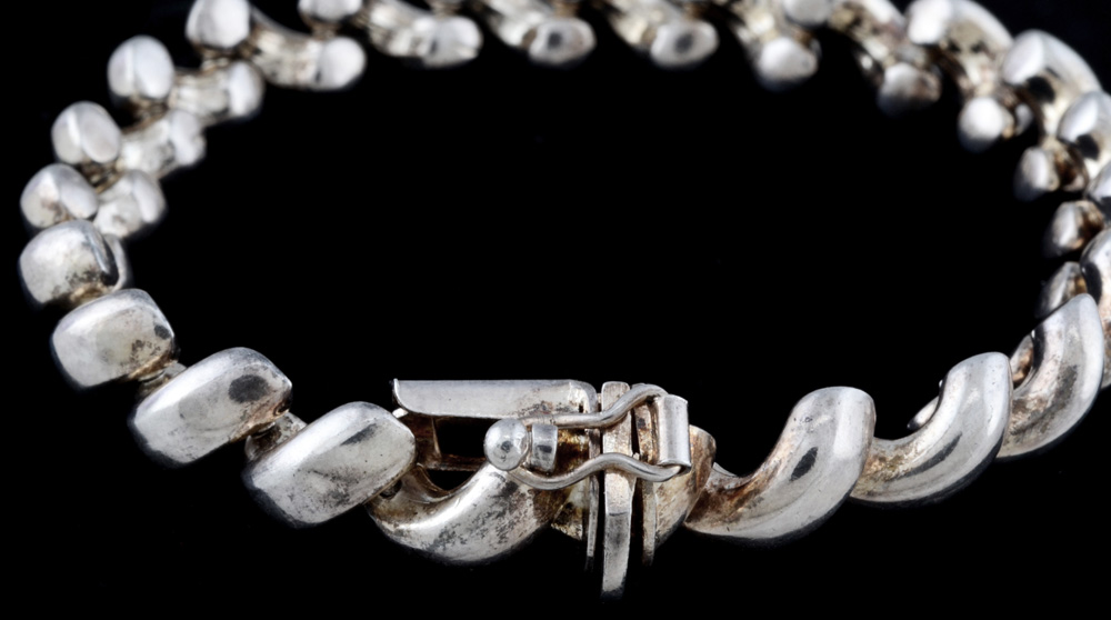 Italian Sterling Silver Link Bracelet