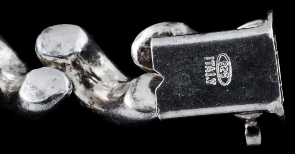 Italian Sterling Silver Link Bracelet
