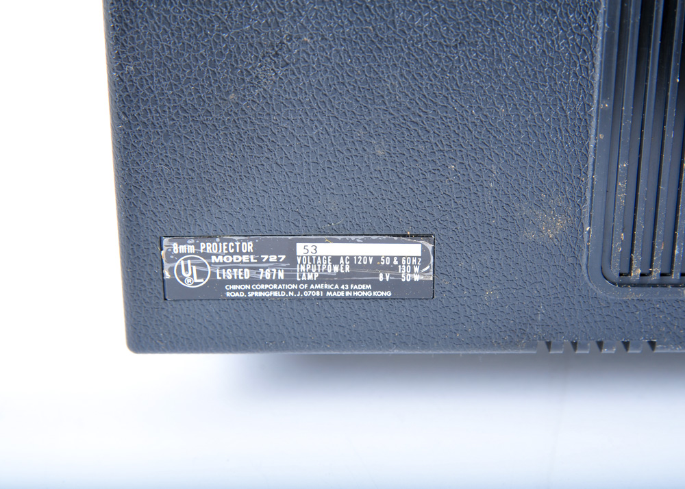 Chinon Whisper Movie Projector and Knox Projector Screen