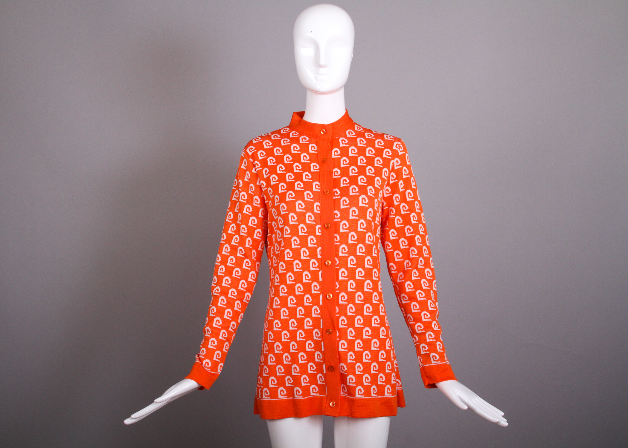 Pierre Cardin Logo Cardigan