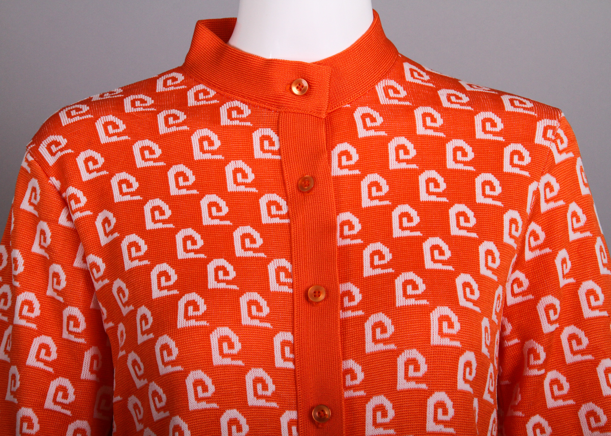 Pierre Cardin Logo Cardigan