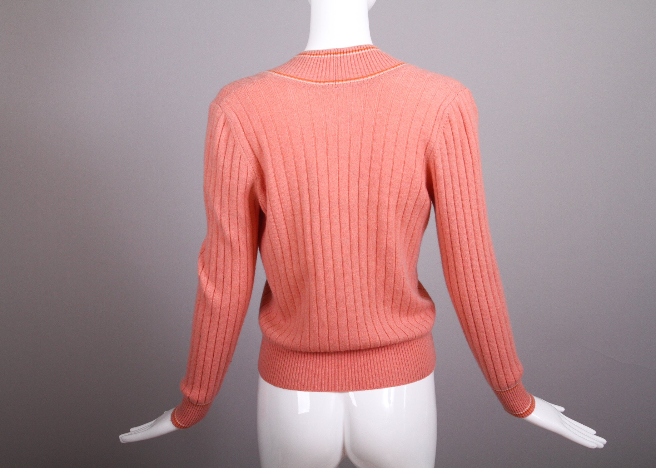 Chanel Cashmere Tennis Sweater