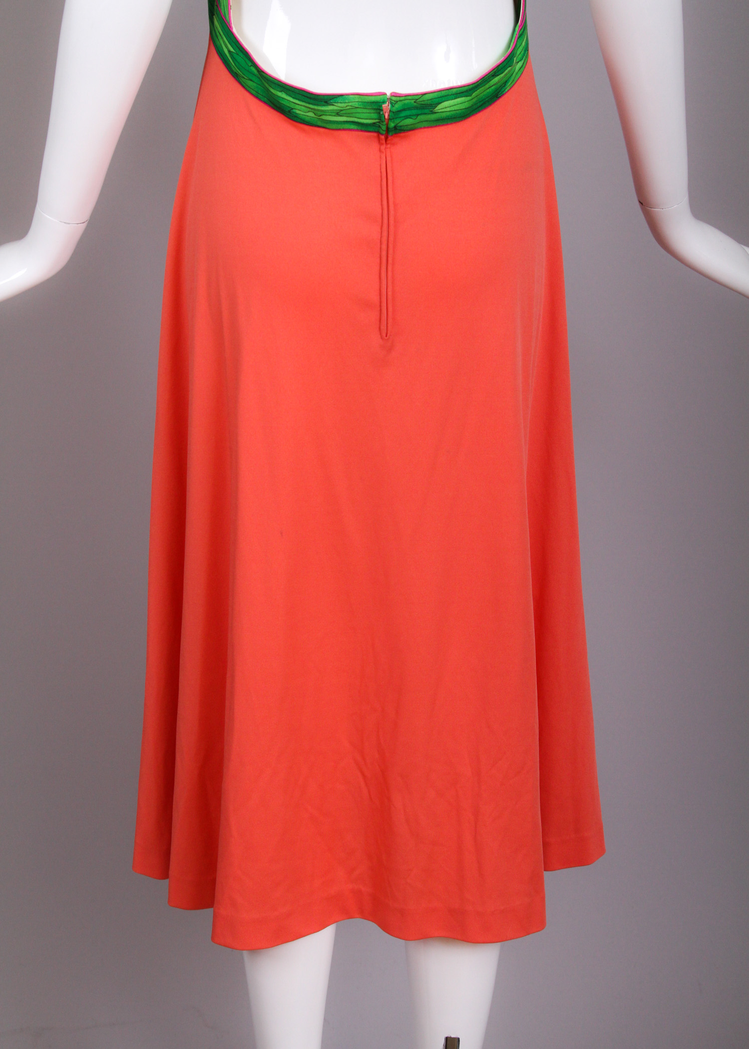 1970s Leonard Halter Dress