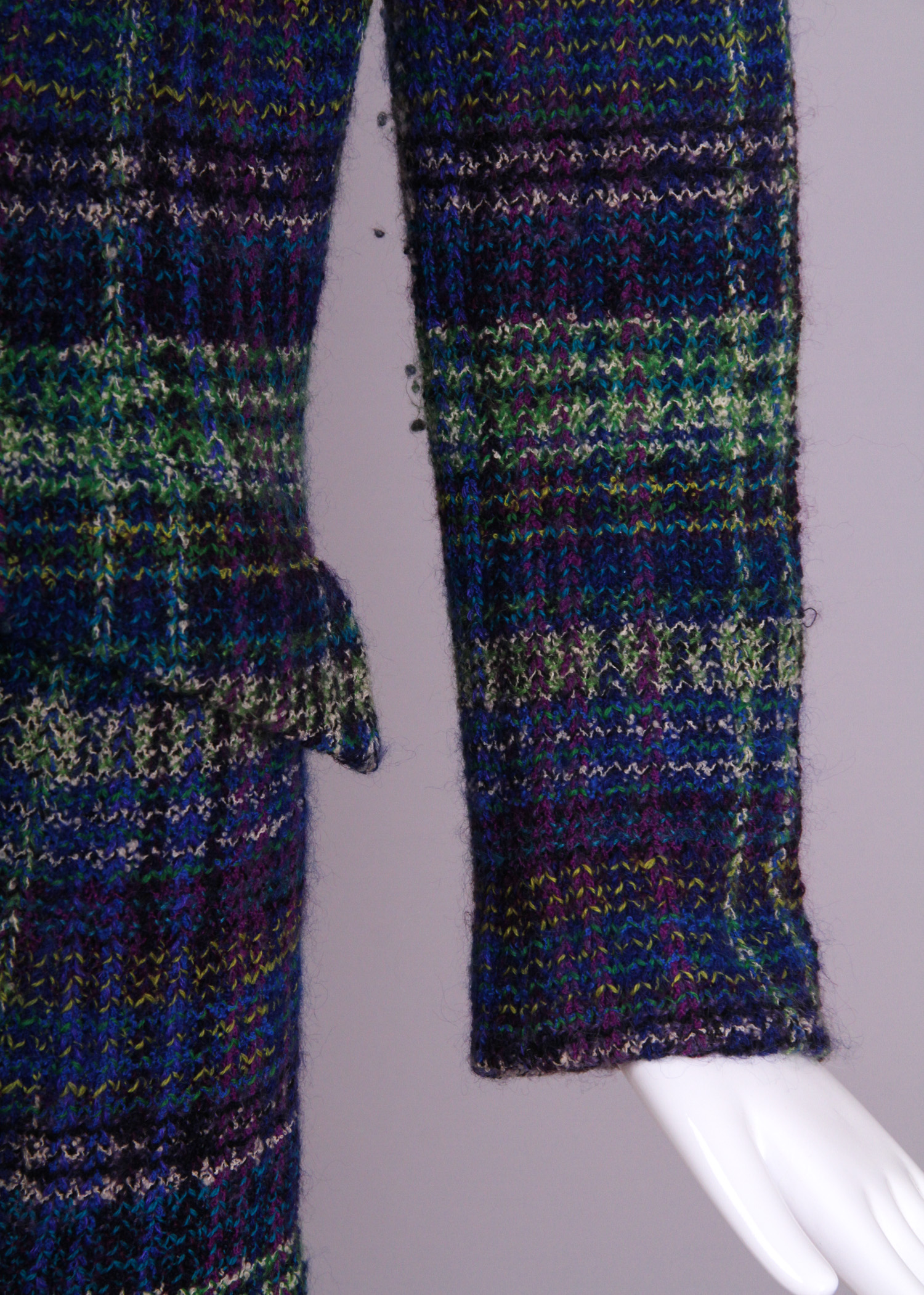 Missoni Knit Plaid Jacket Cardigan