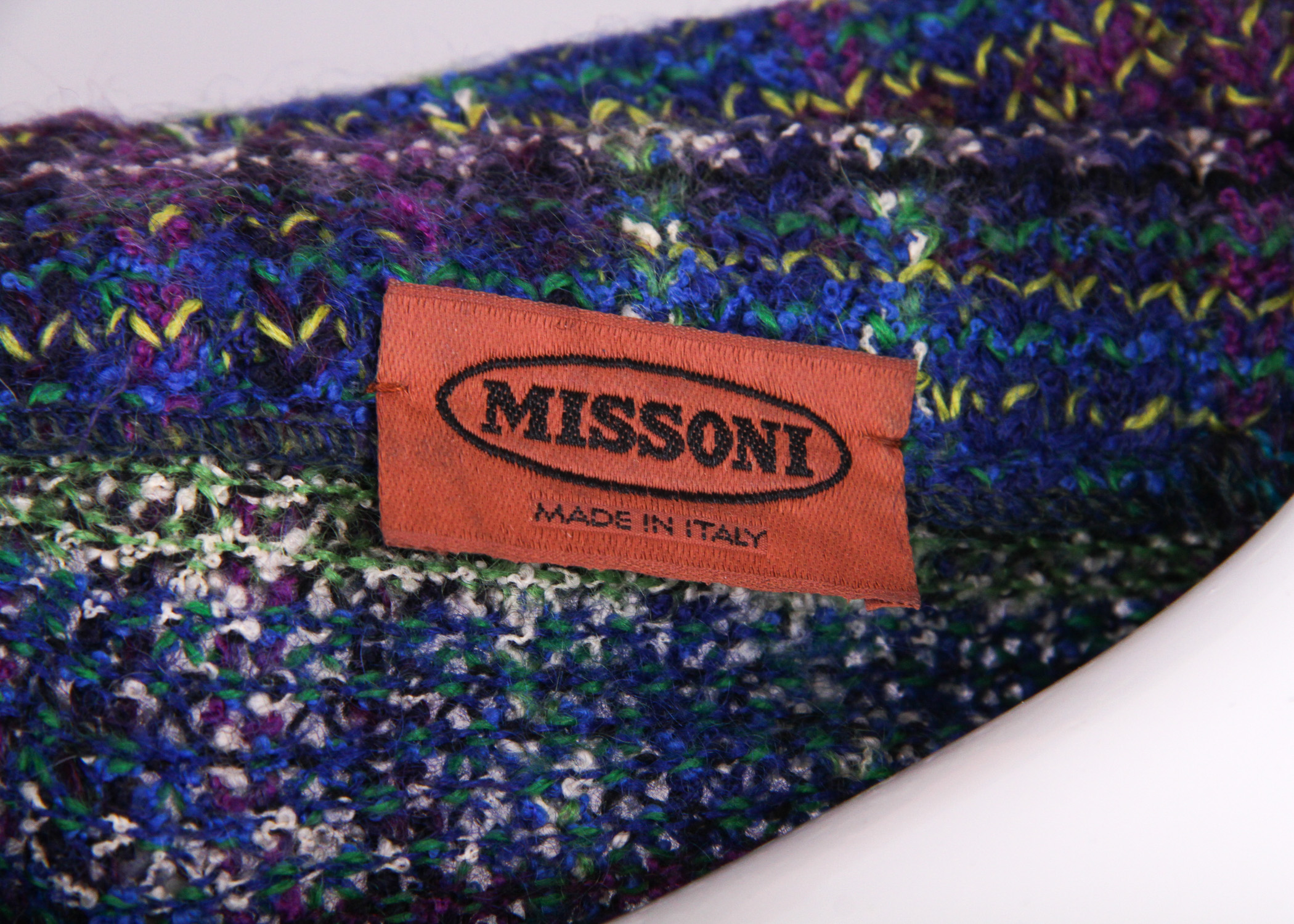 Missoni Knit Plaid Jacket Cardigan