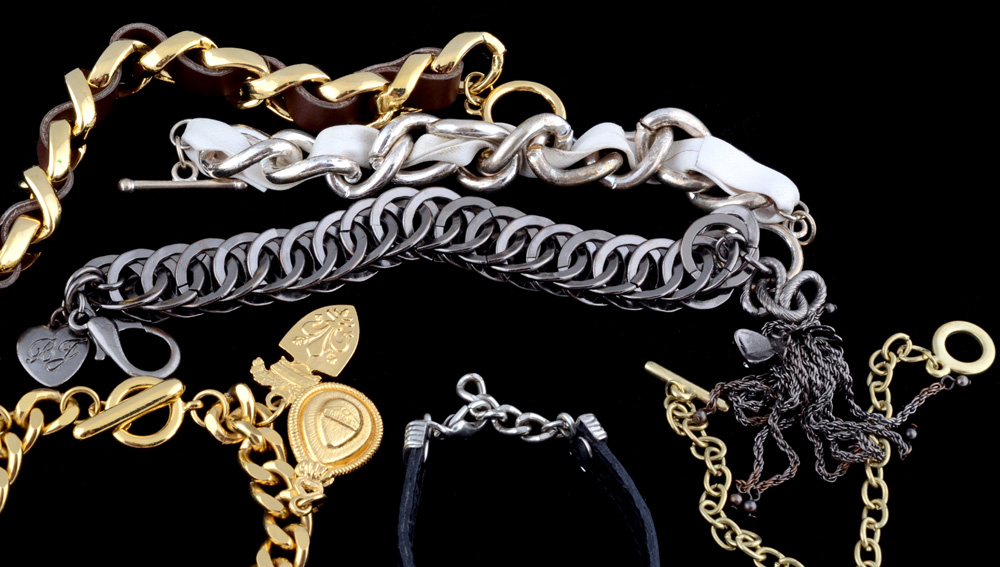 Collection of Fashion Costume Bracelets Including Ben-Amun