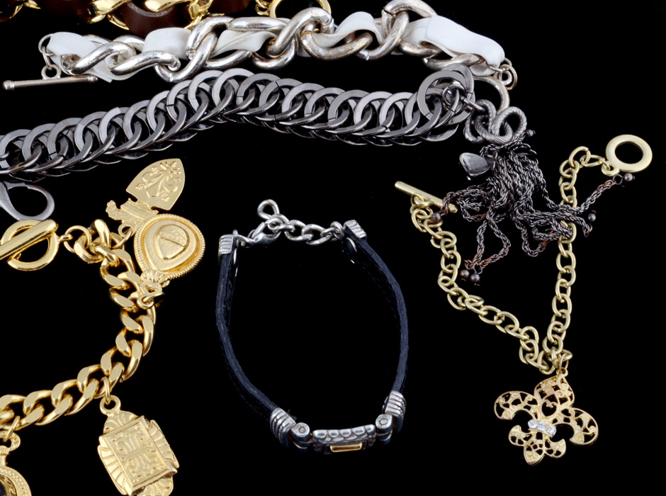 Collection of Fashion Costume Bracelets Including Ben-Amun