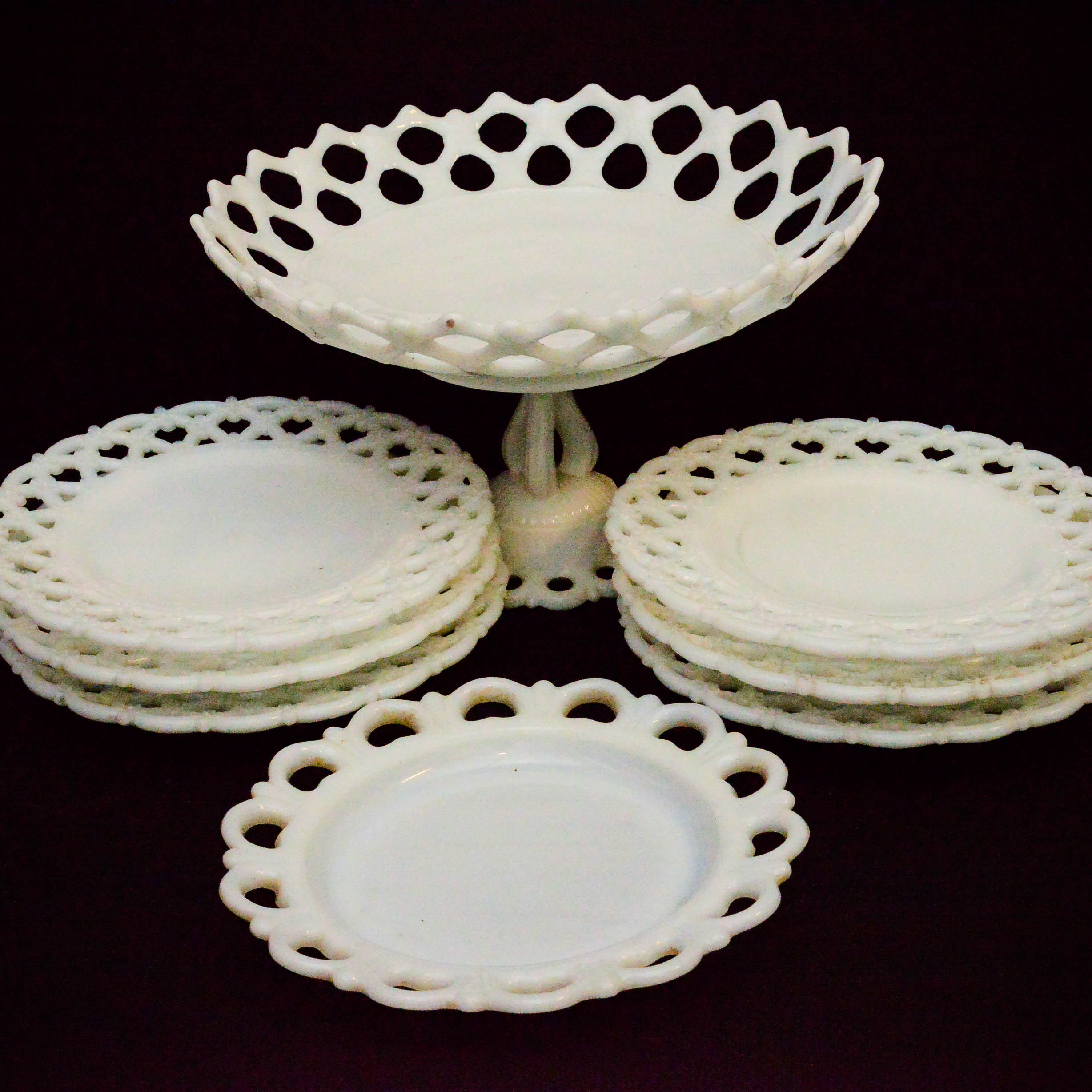 Milk Glass Assortment