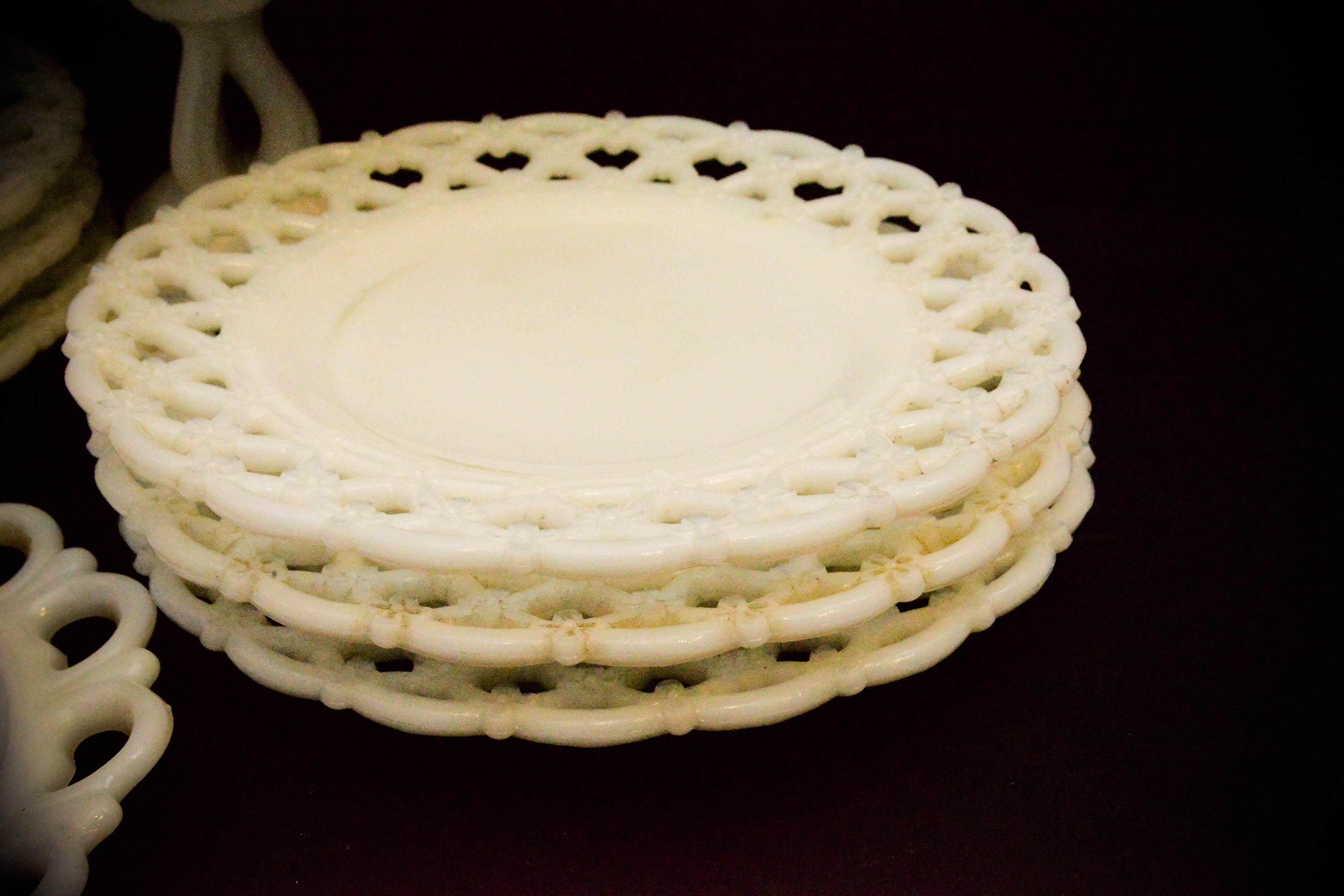 Milk Glass Assortment