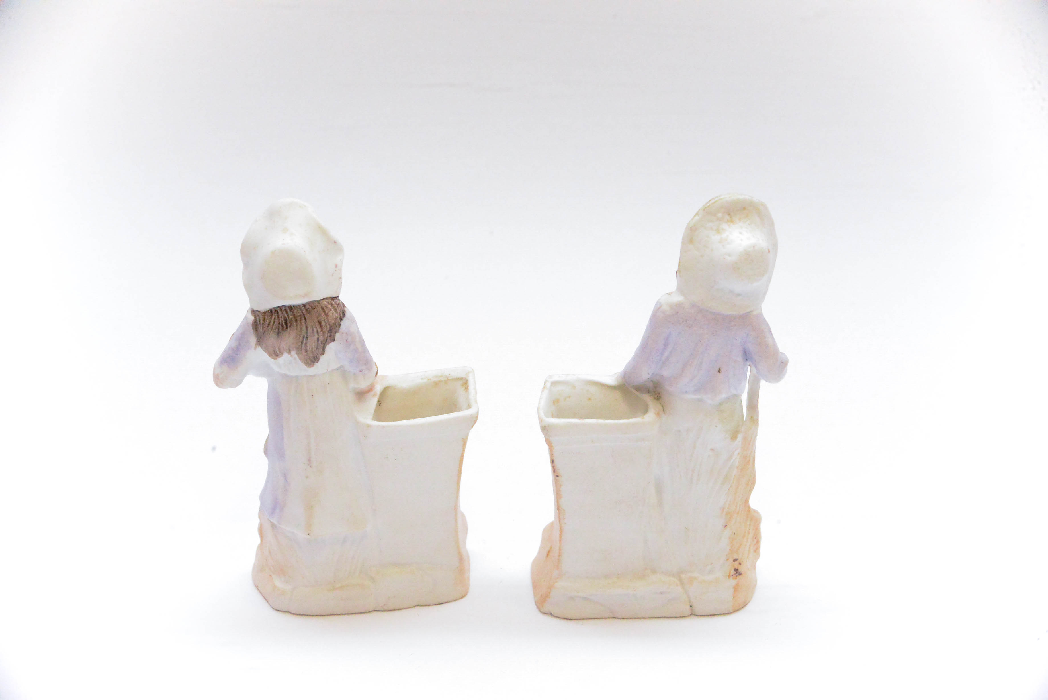 Colonial Figural Toothpick Holders