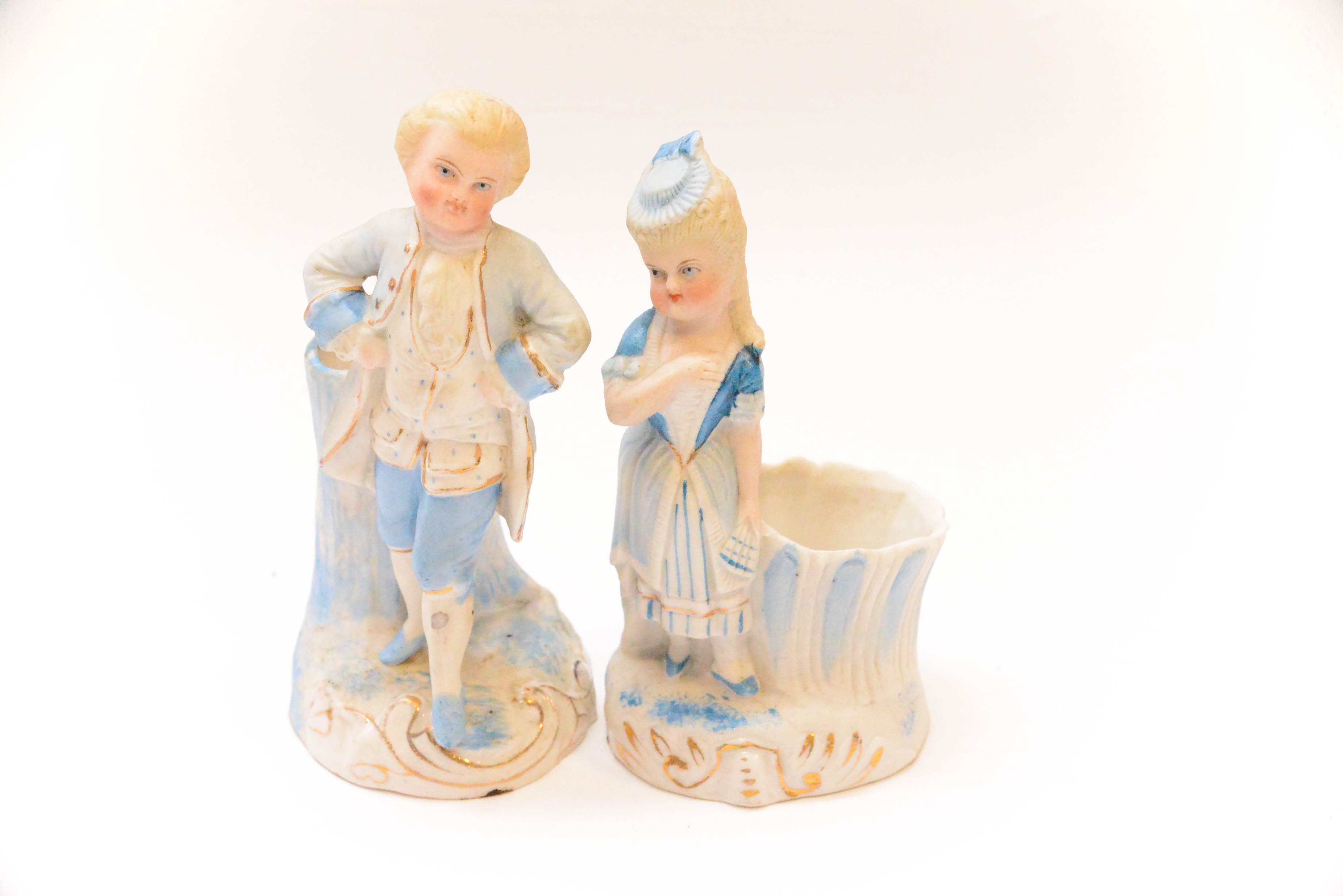 Colonial Figural Toothpick Holders