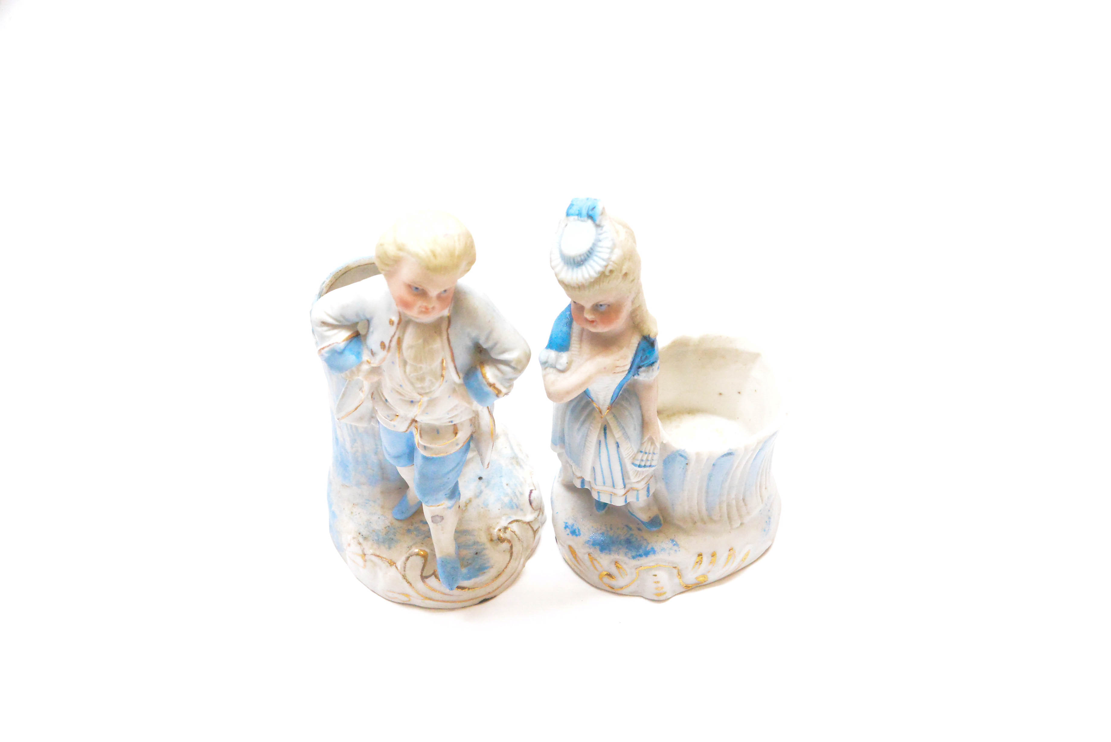 Colonial Figural Toothpick Holders