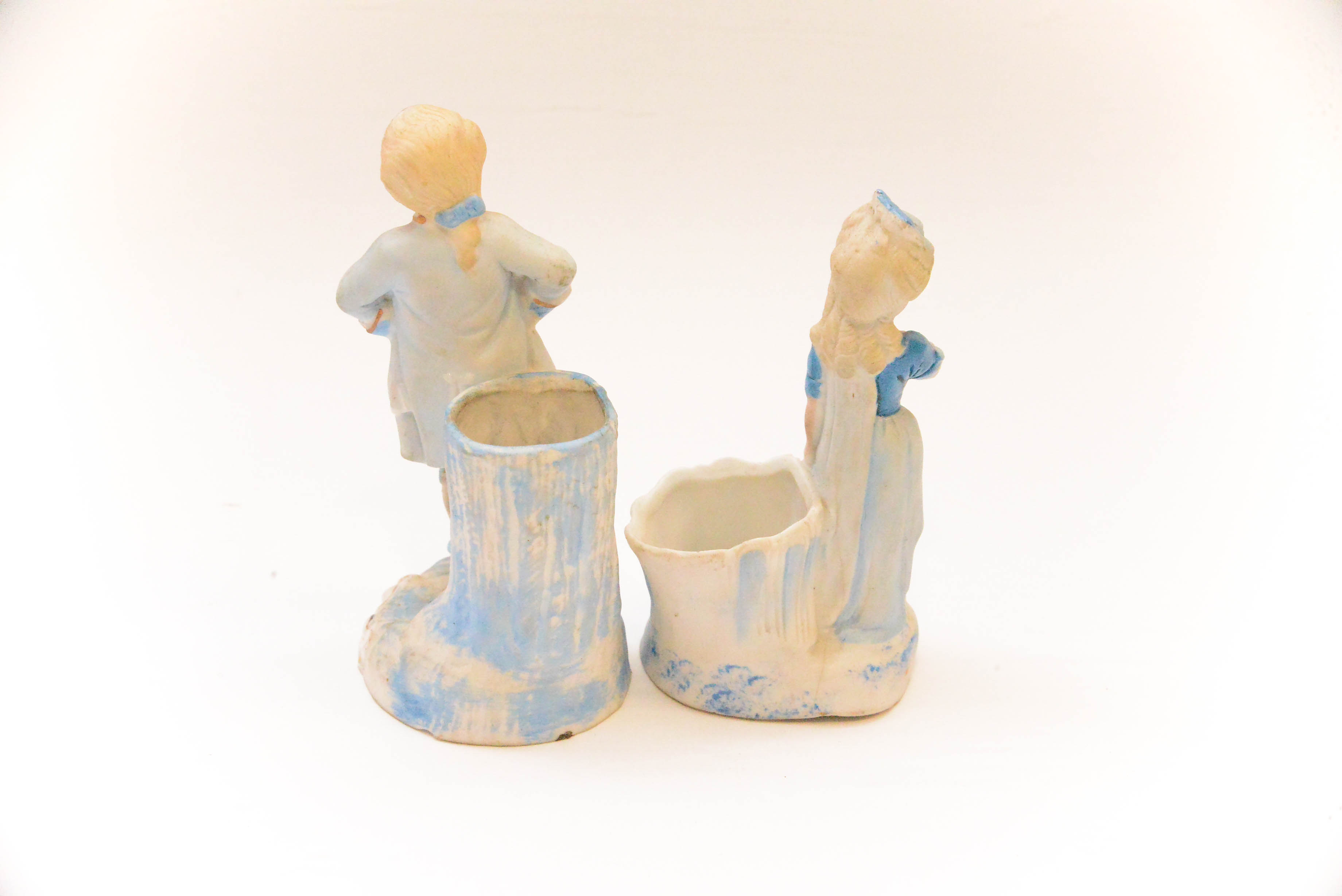 Colonial Figural Toothpick Holders