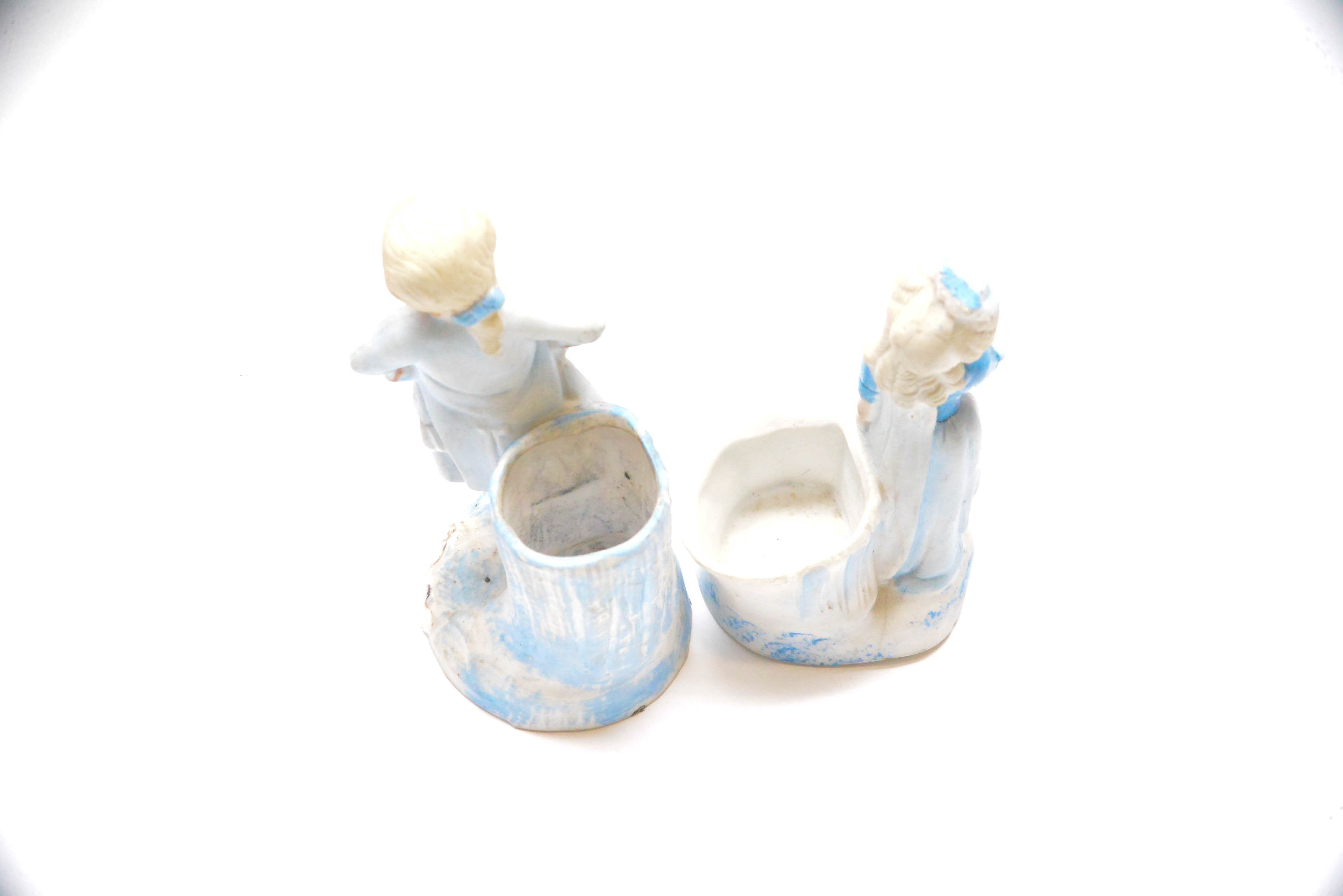 Colonial Figural Toothpick Holders