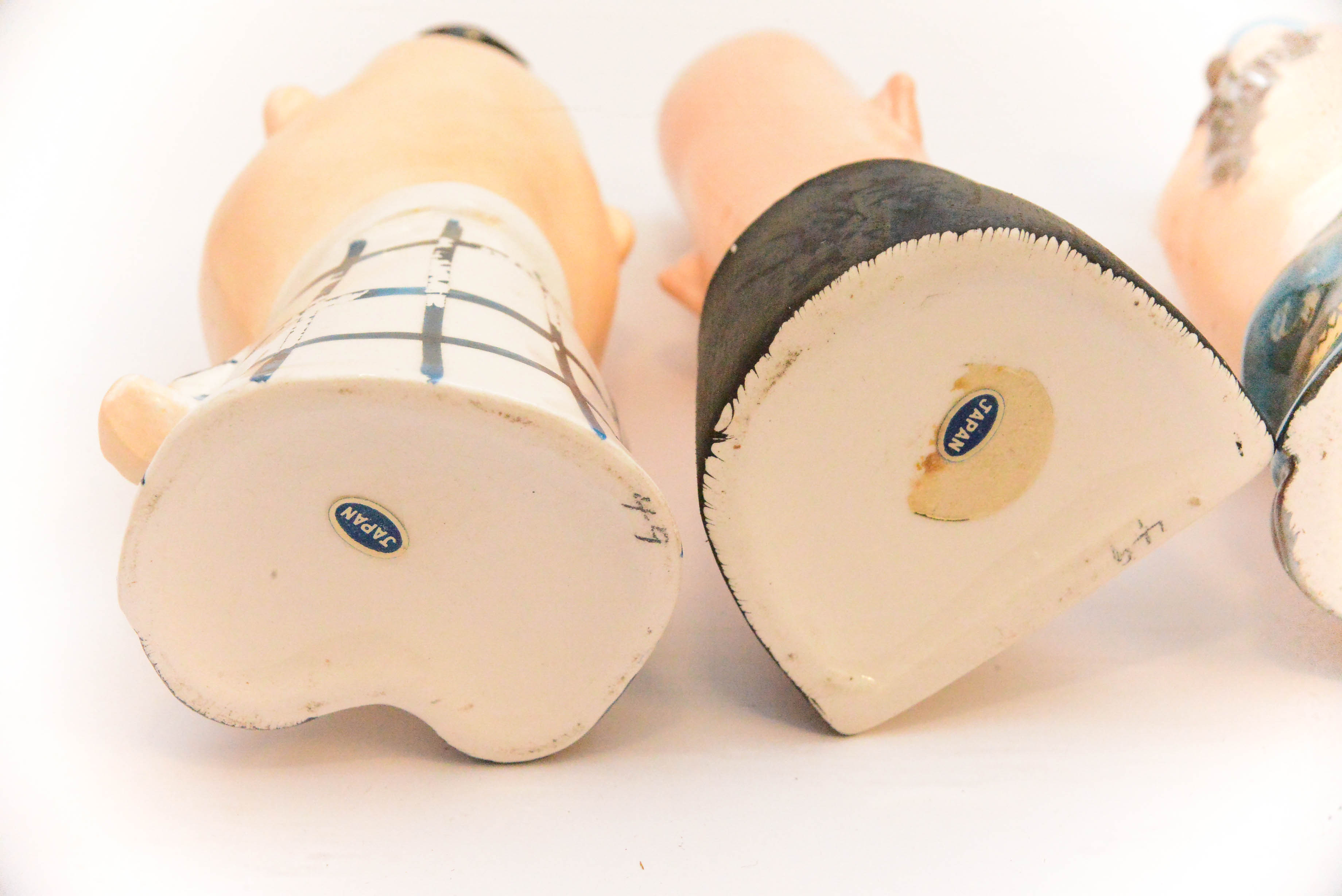 Vintage Japanese Figural Ash Receivers