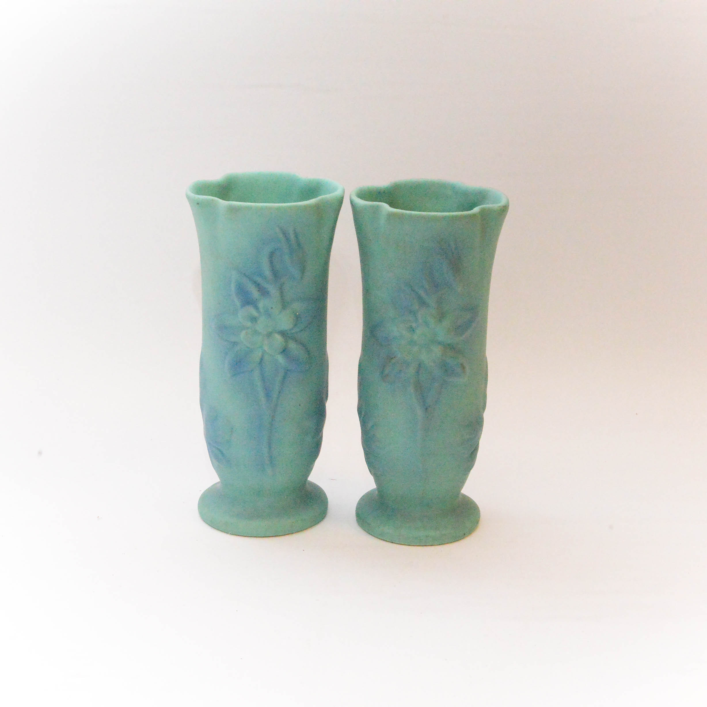 Pair of Vintage Van Briggle Vases