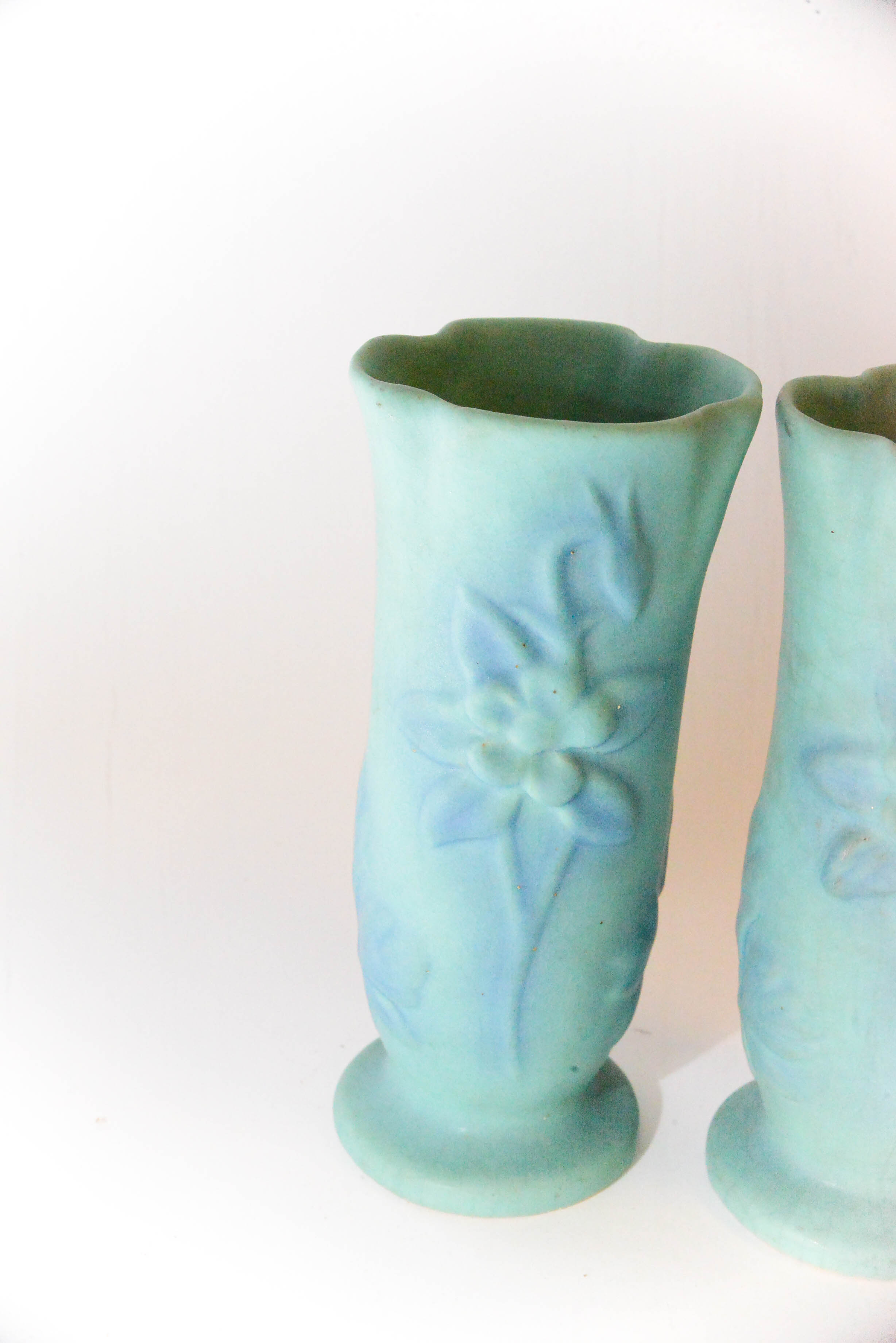 Pair of Vintage Van Briggle Vases