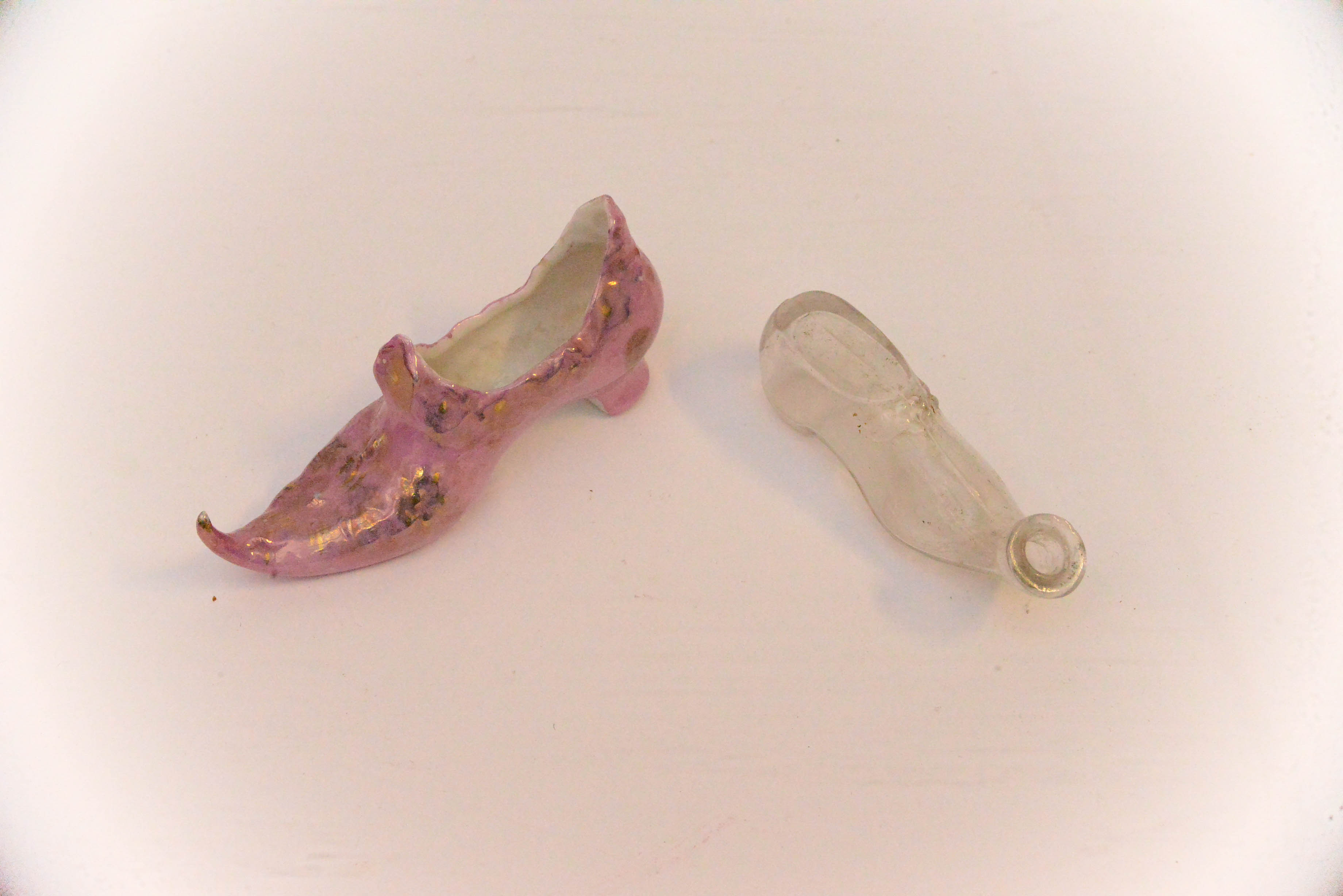 Grouping of Small Shoe Figurines