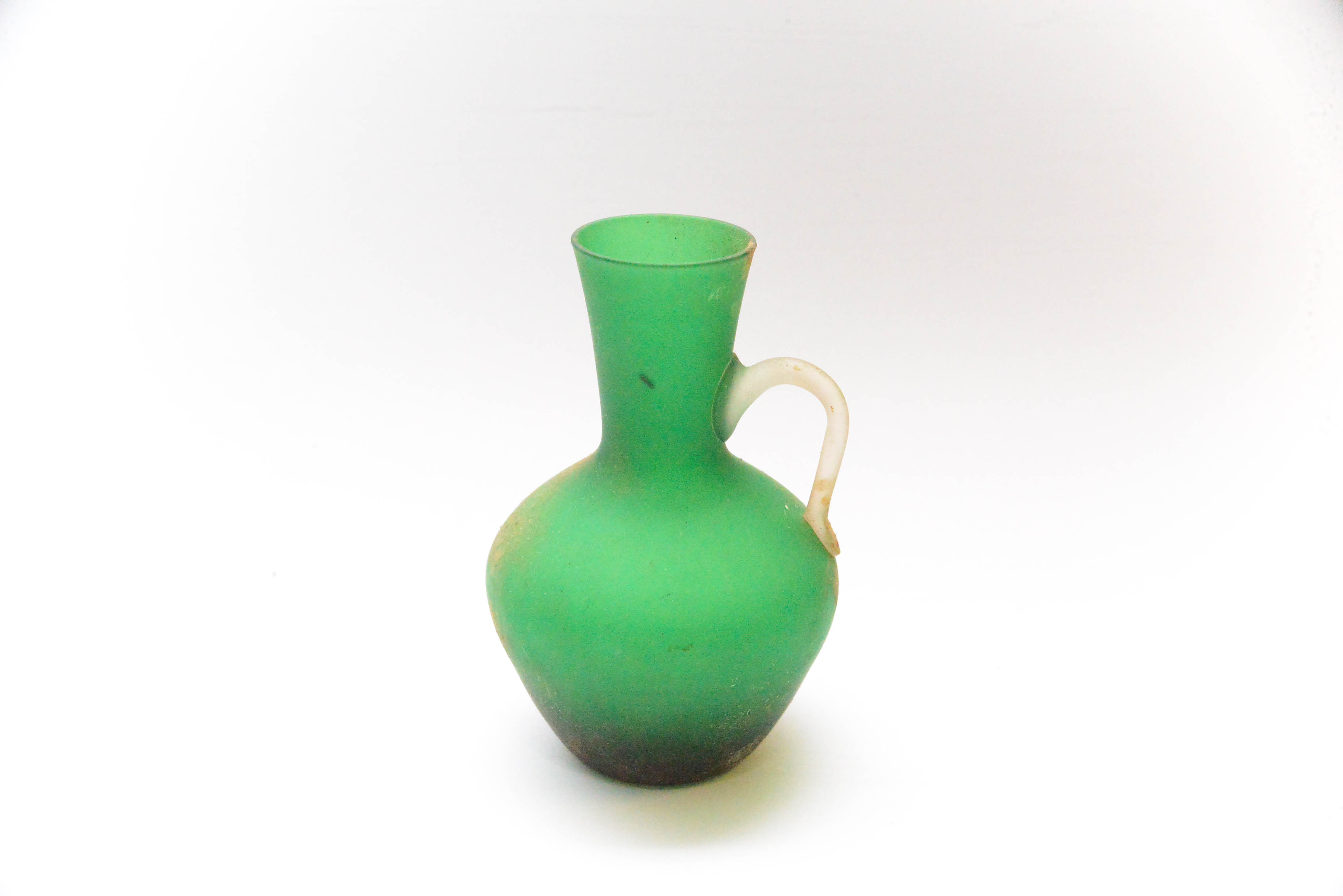 Glass Pitcher and Tumblers