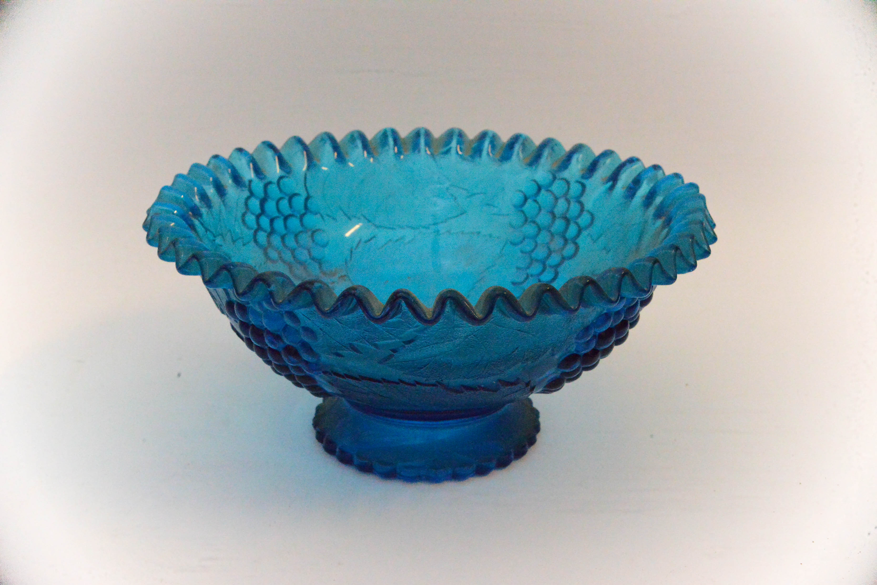 Collection of Blue Glass Decor