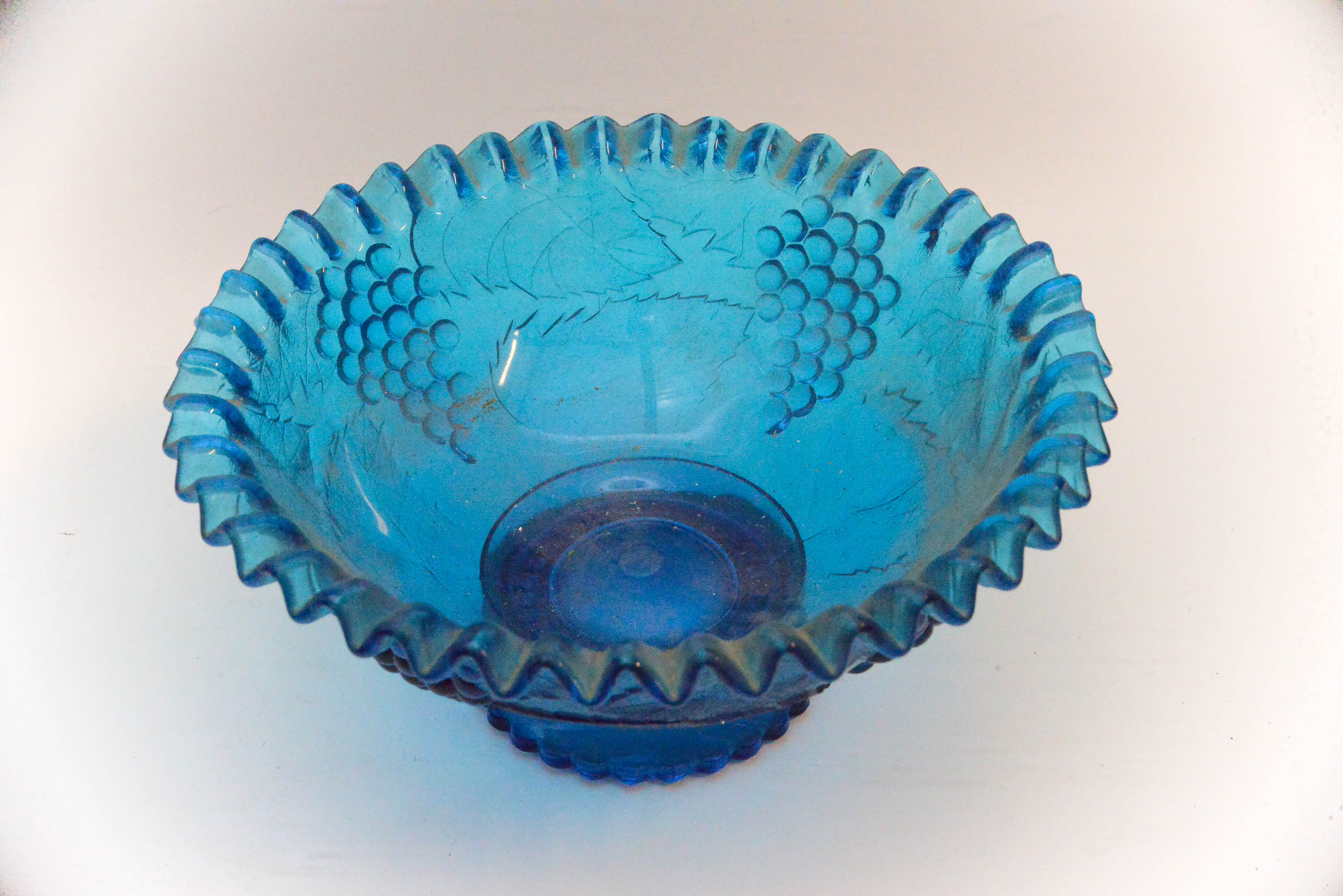 Collection of Blue Glass Decor
