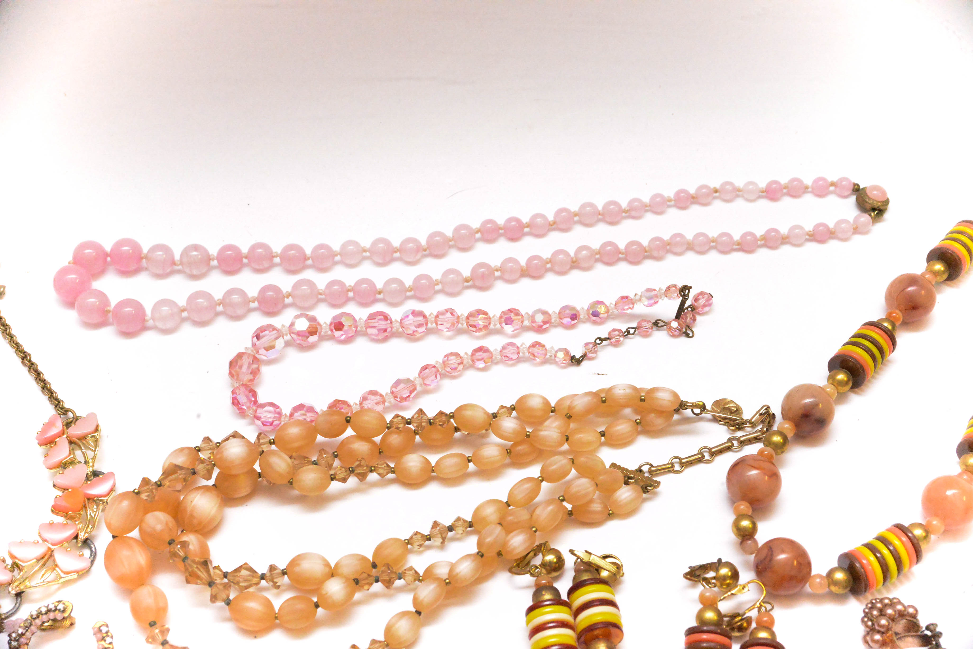 Assorted Collection of Colorful Costume Jewelry