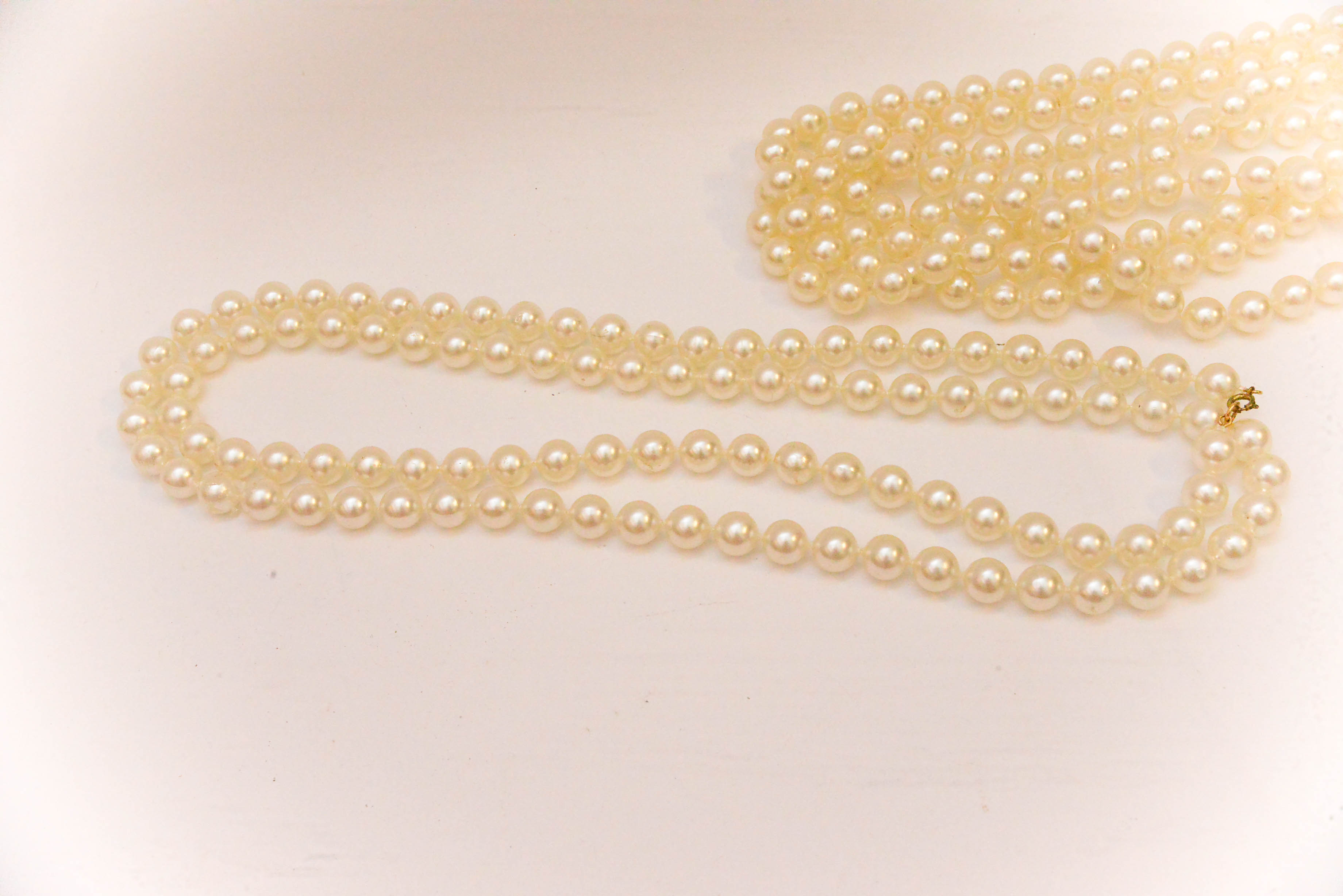 Faux Pearl Necklaces