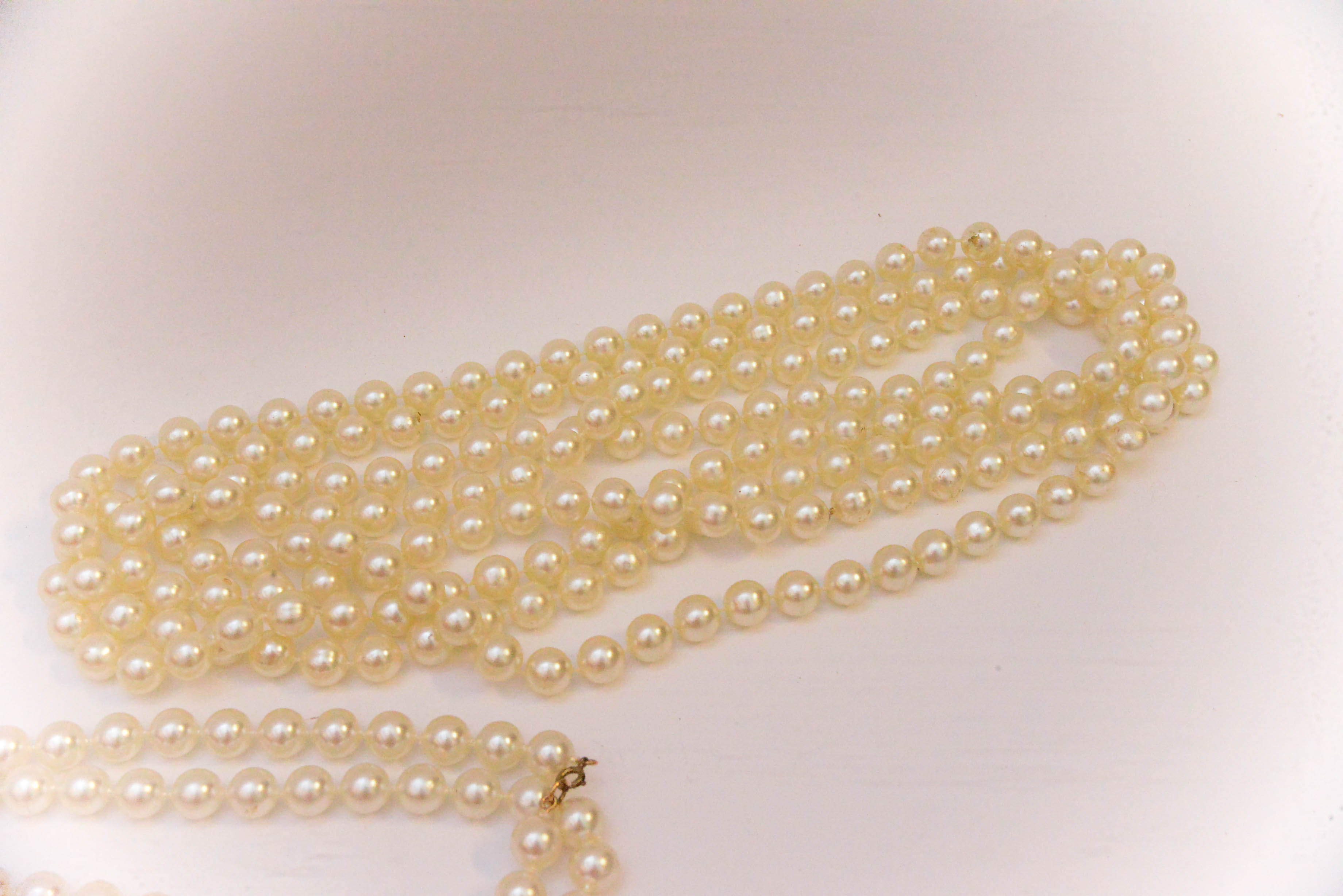 Faux Pearl Necklaces