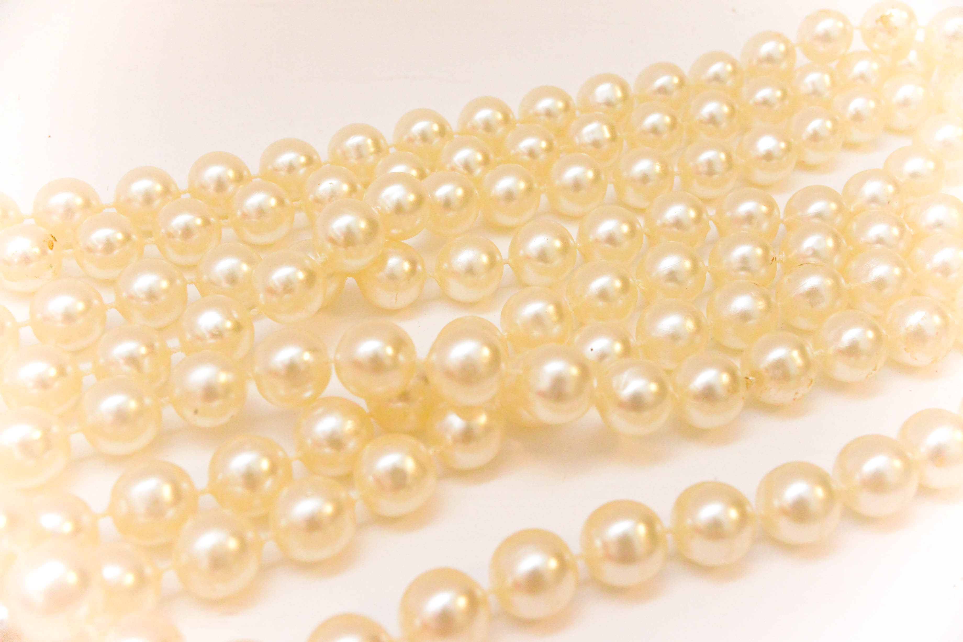 Faux Pearl Necklaces