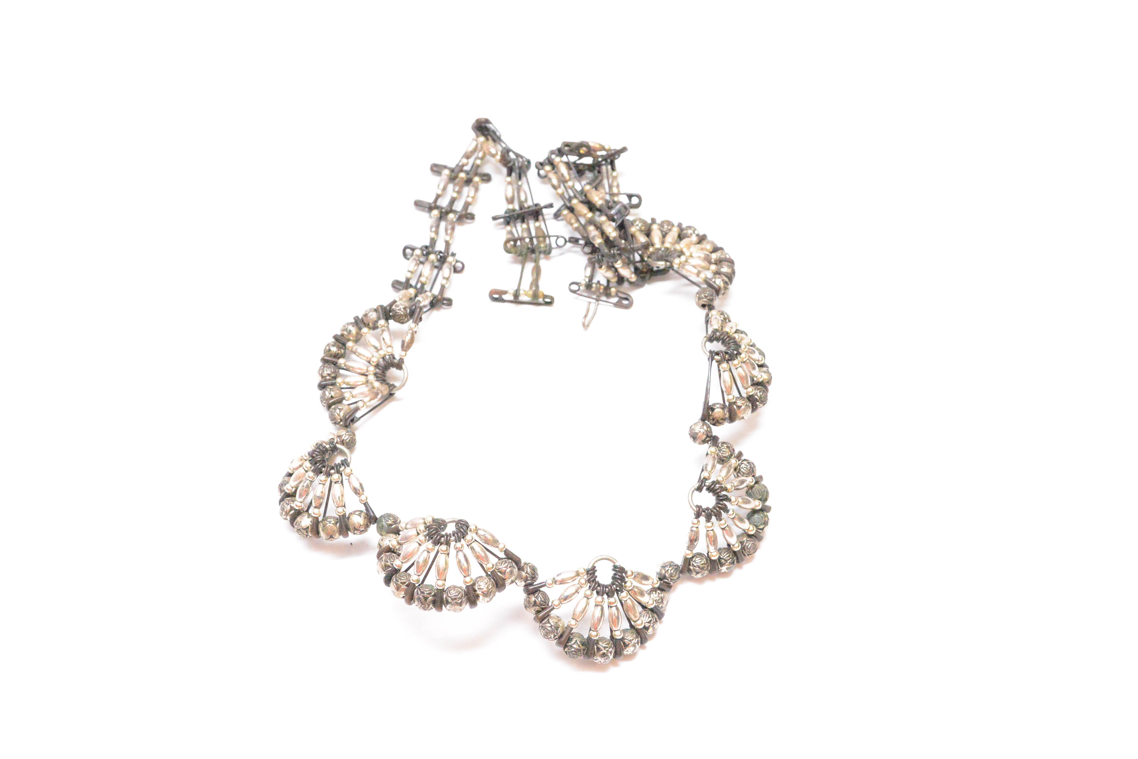 Collection of Silver Tone Vintage Jewelry