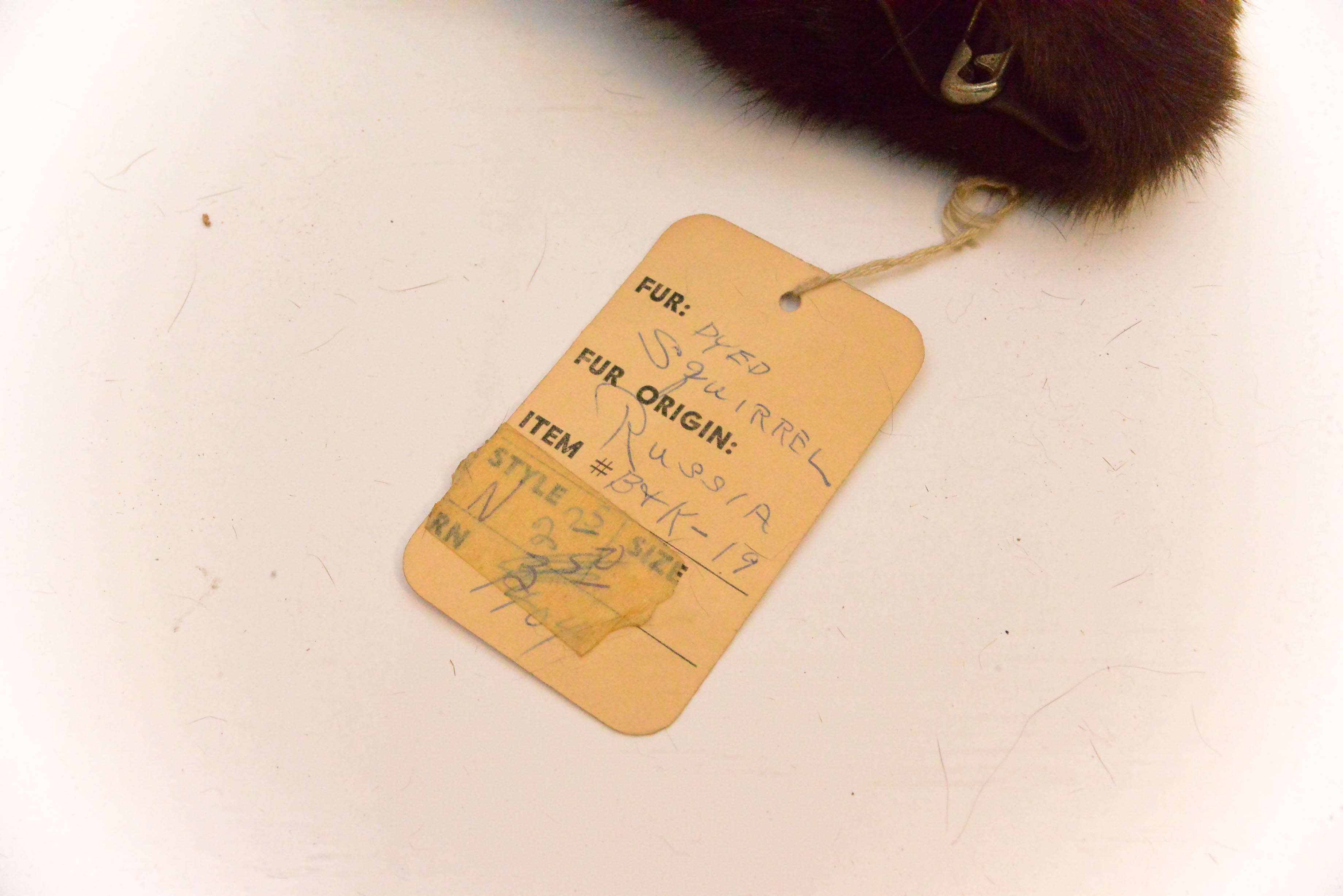 Three Vintage Fur Accesories