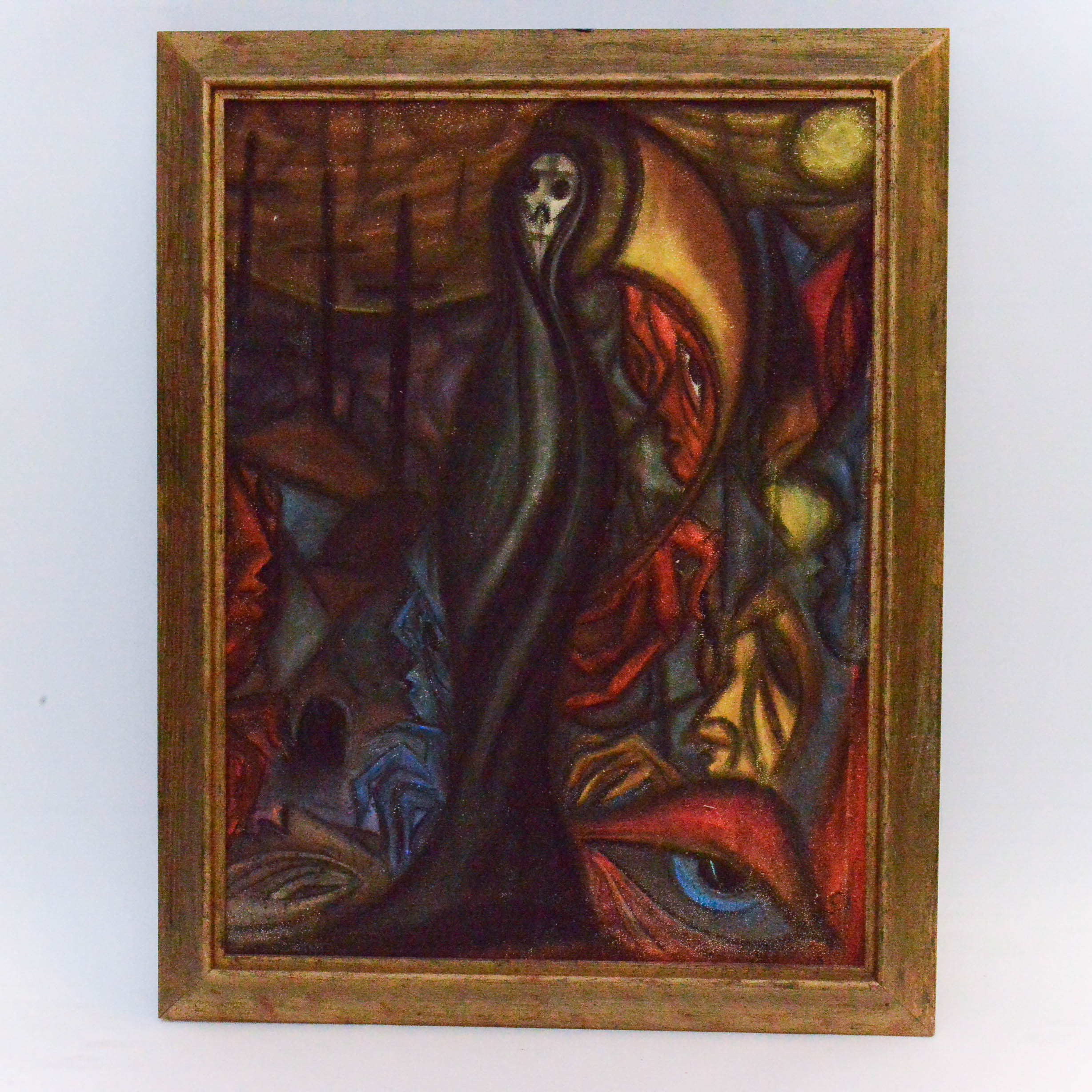 Original Oil Pastel Drawing