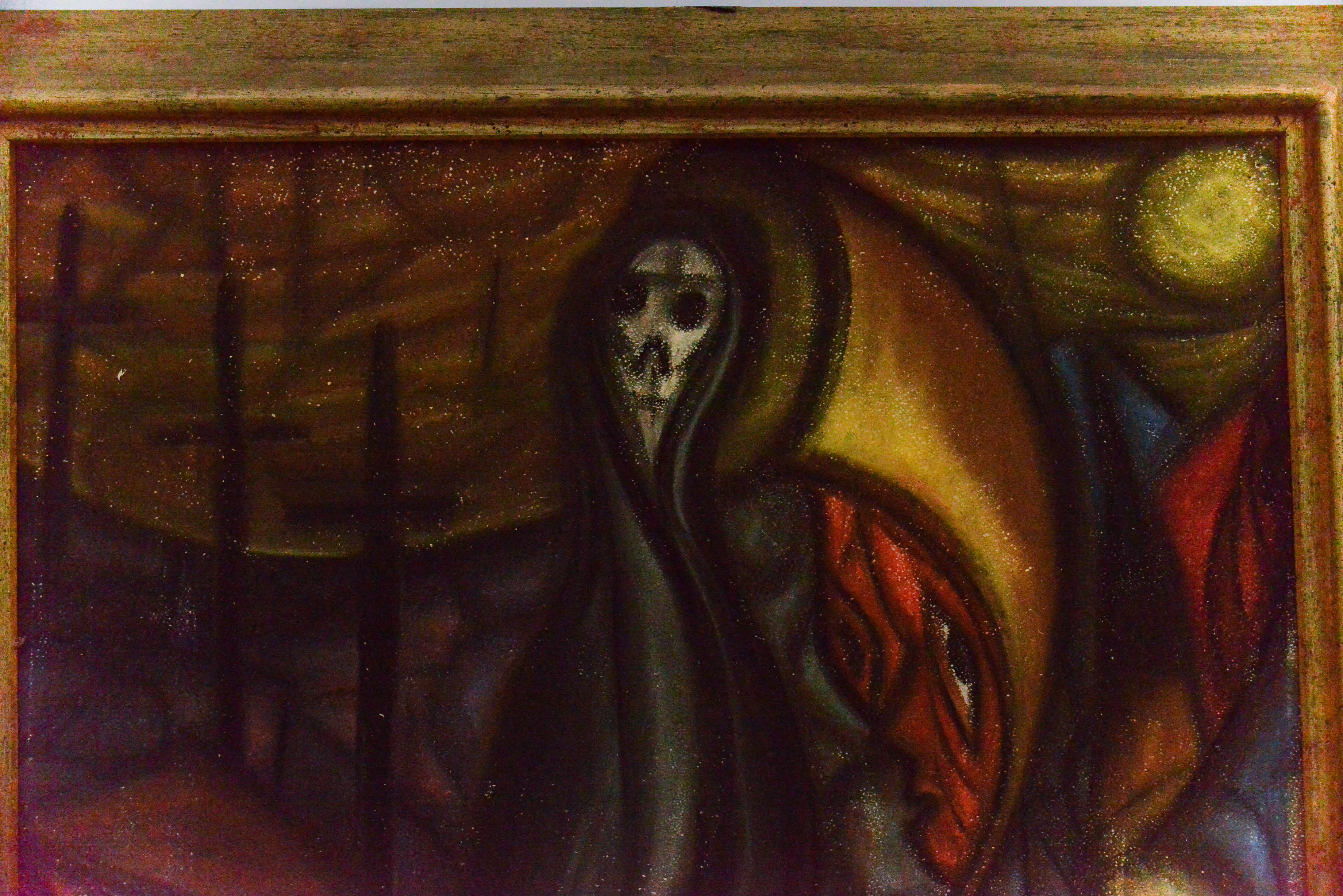 Original Oil Pastel Drawing