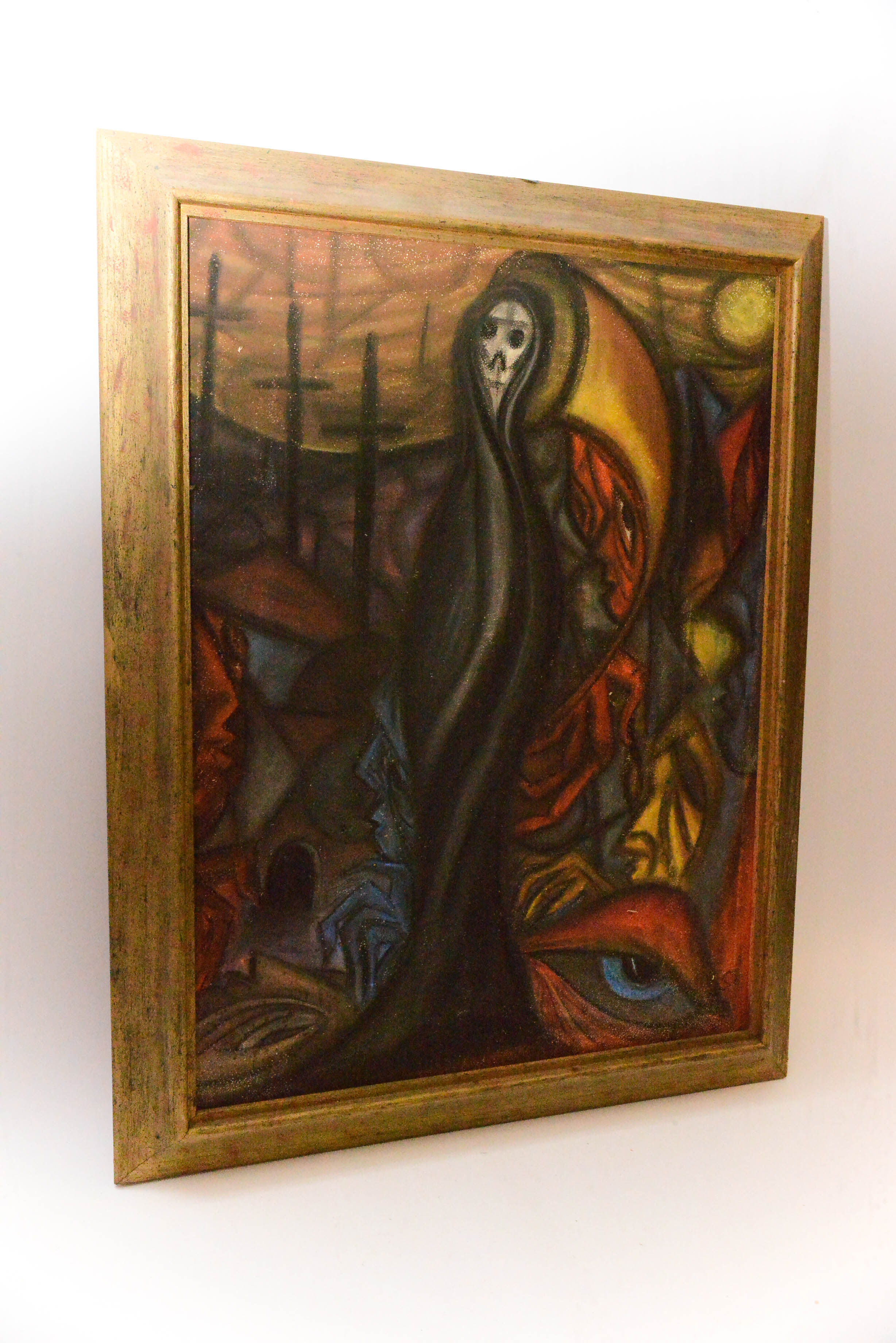 Original Oil Pastel Drawing