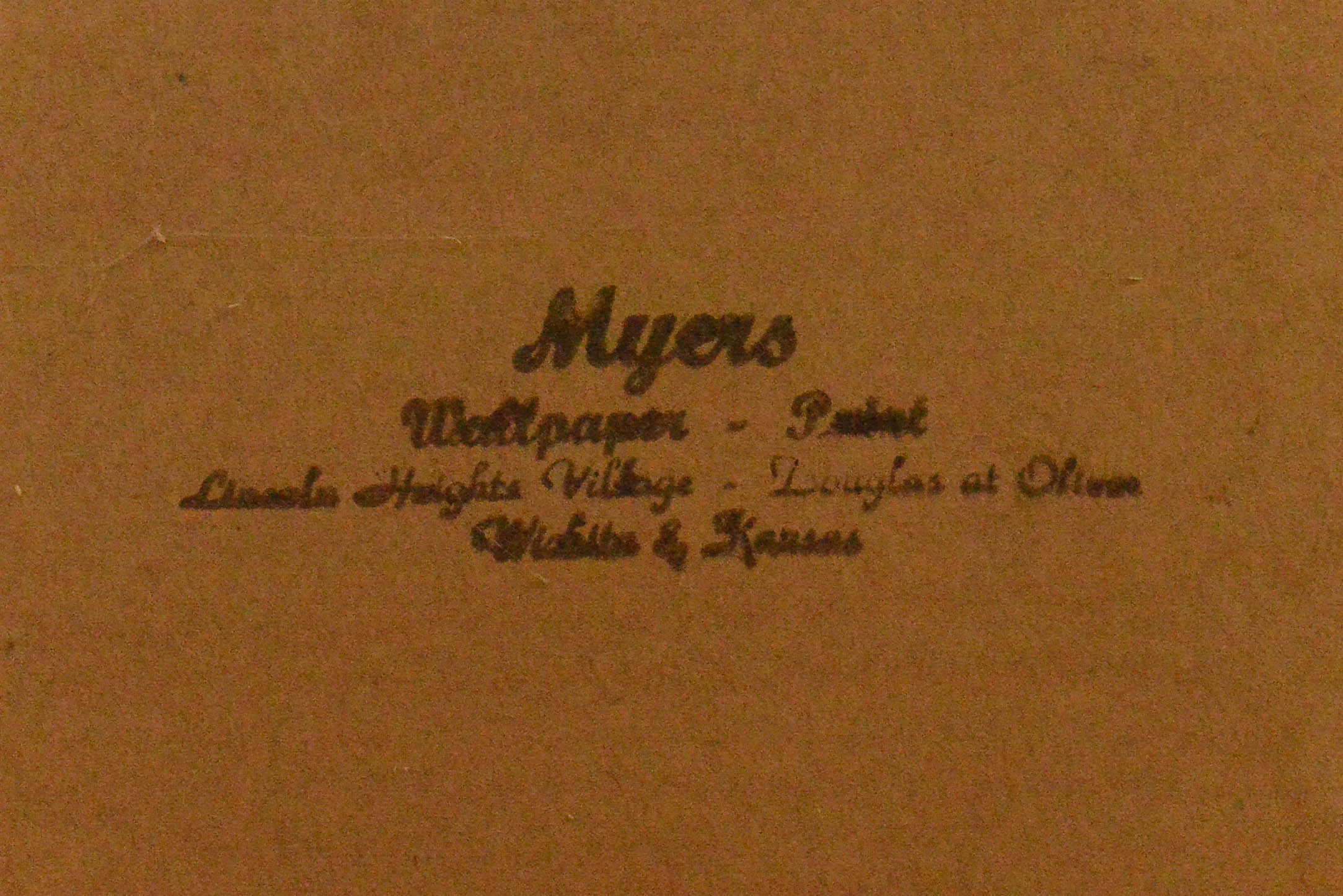 Original Oil Pastel Drawing