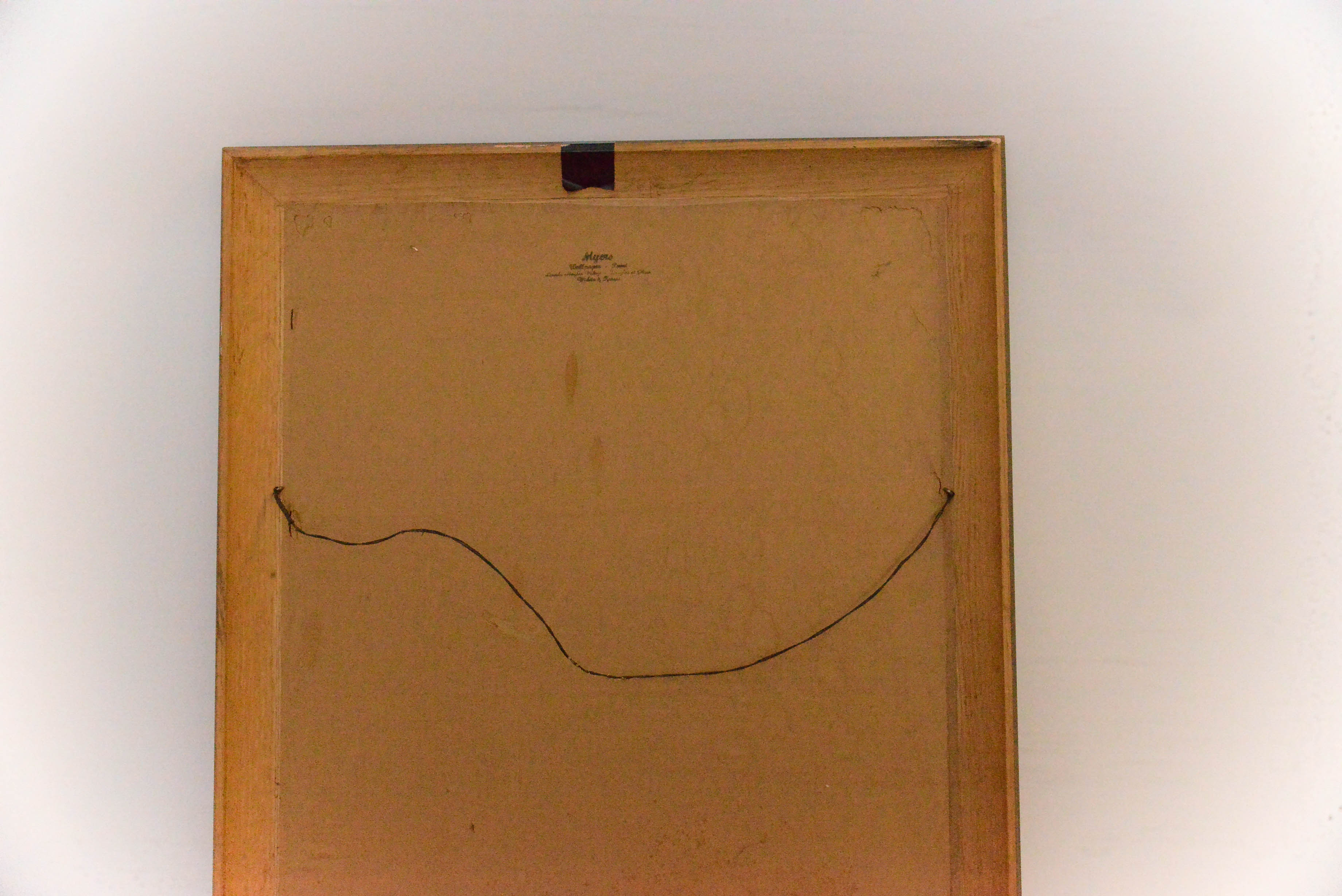 Original Oil Pastel Drawing