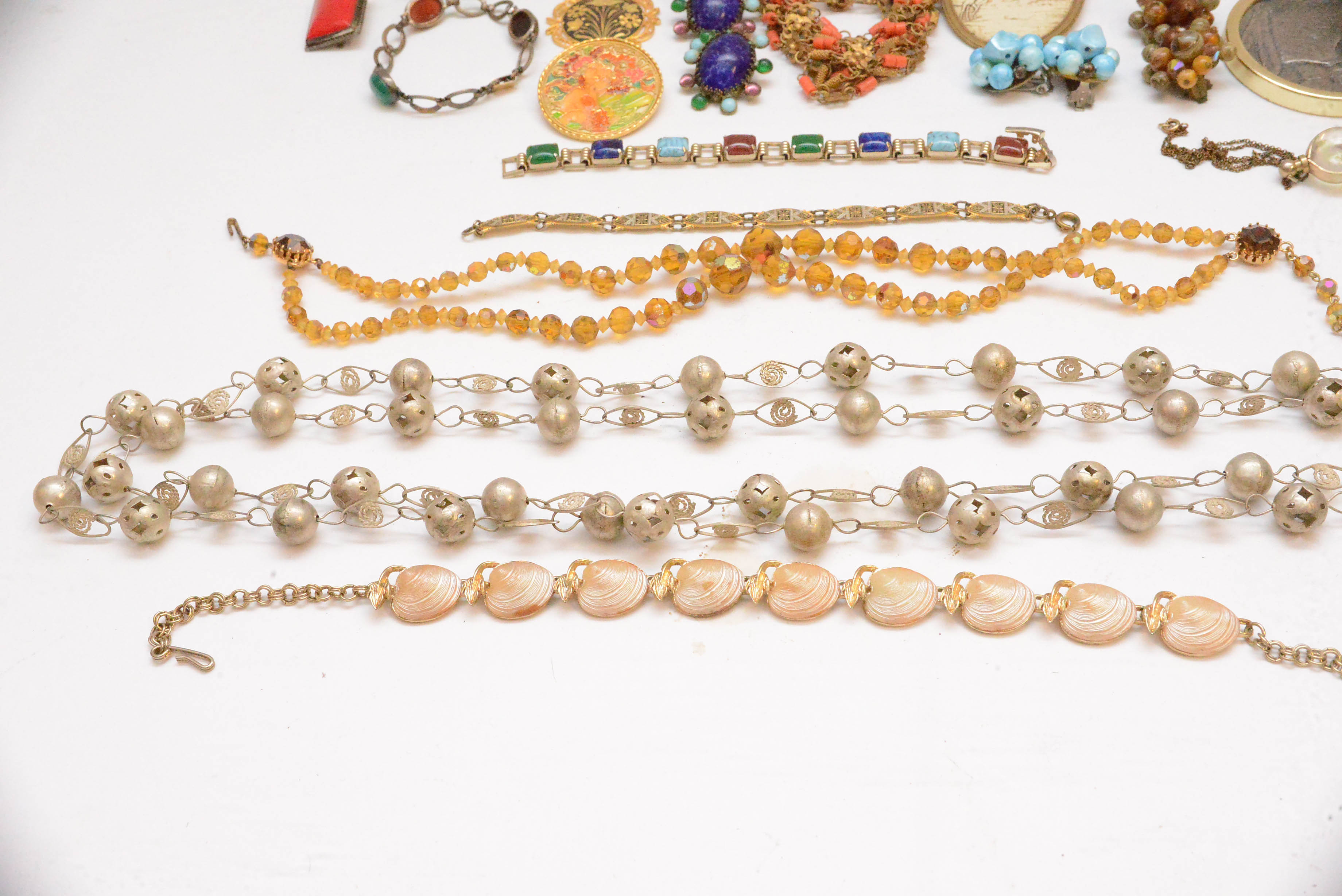 Collection of Vintage Costume Jewelry