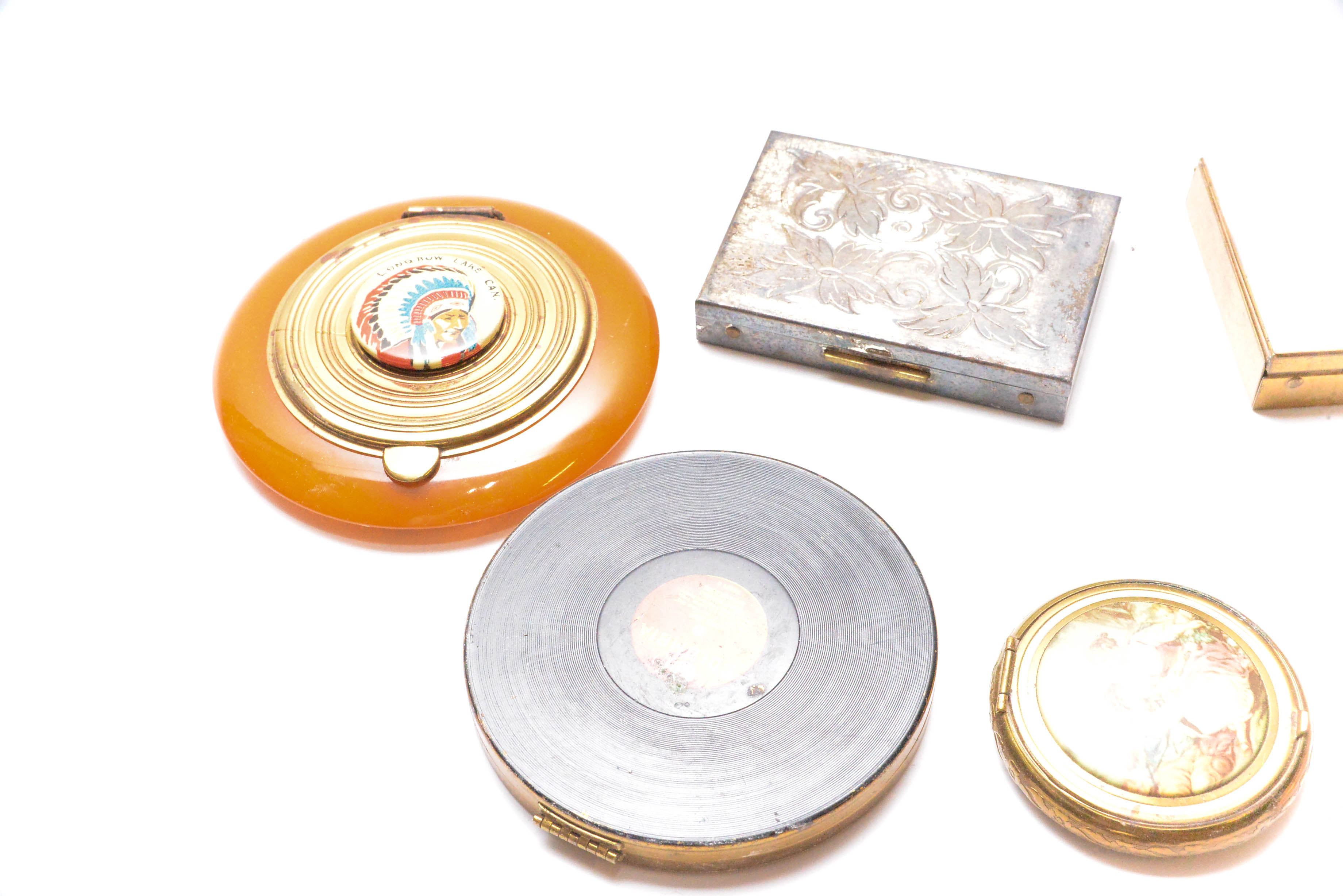 Collection of Vintage Compacts