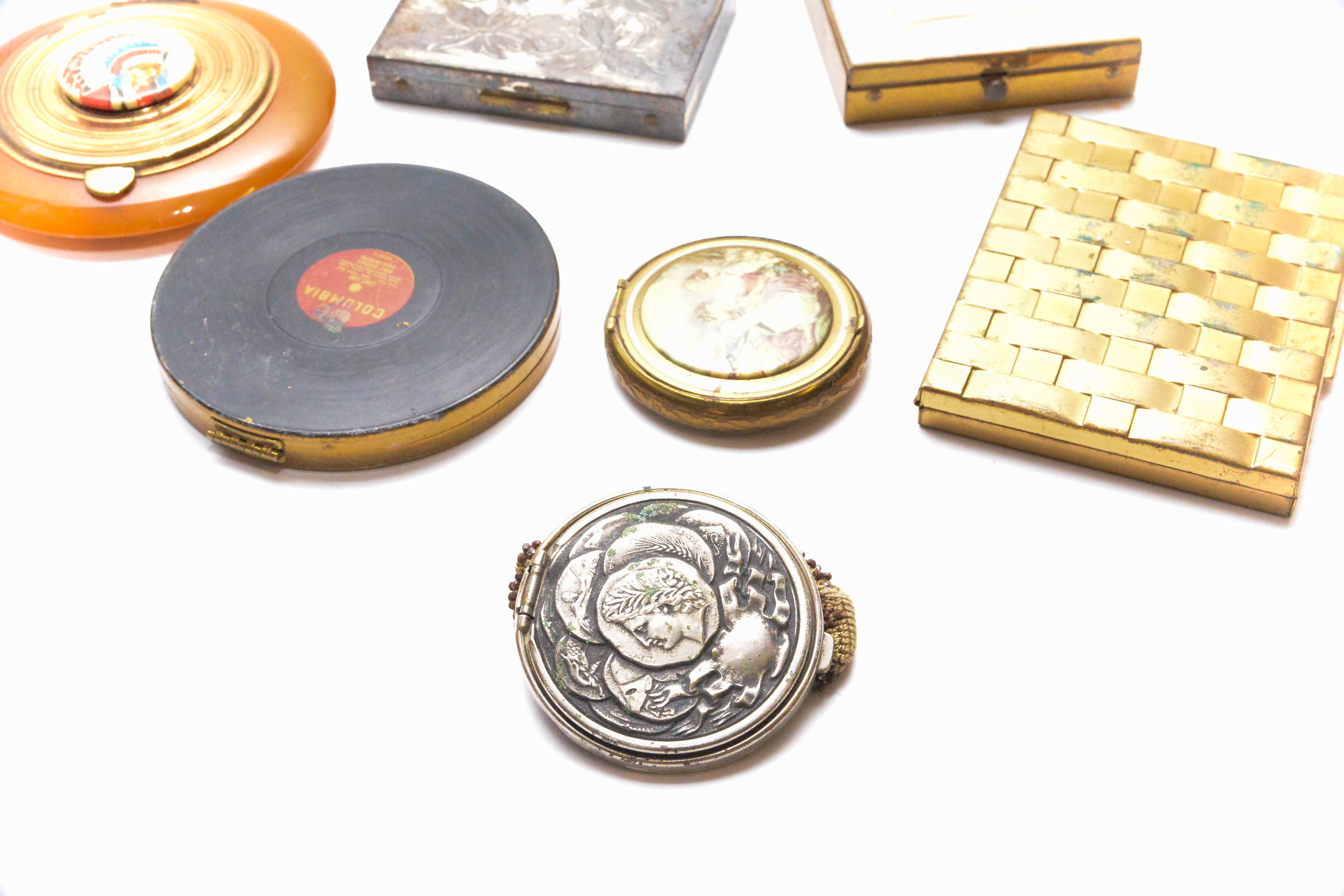 Collection of Vintage Compacts