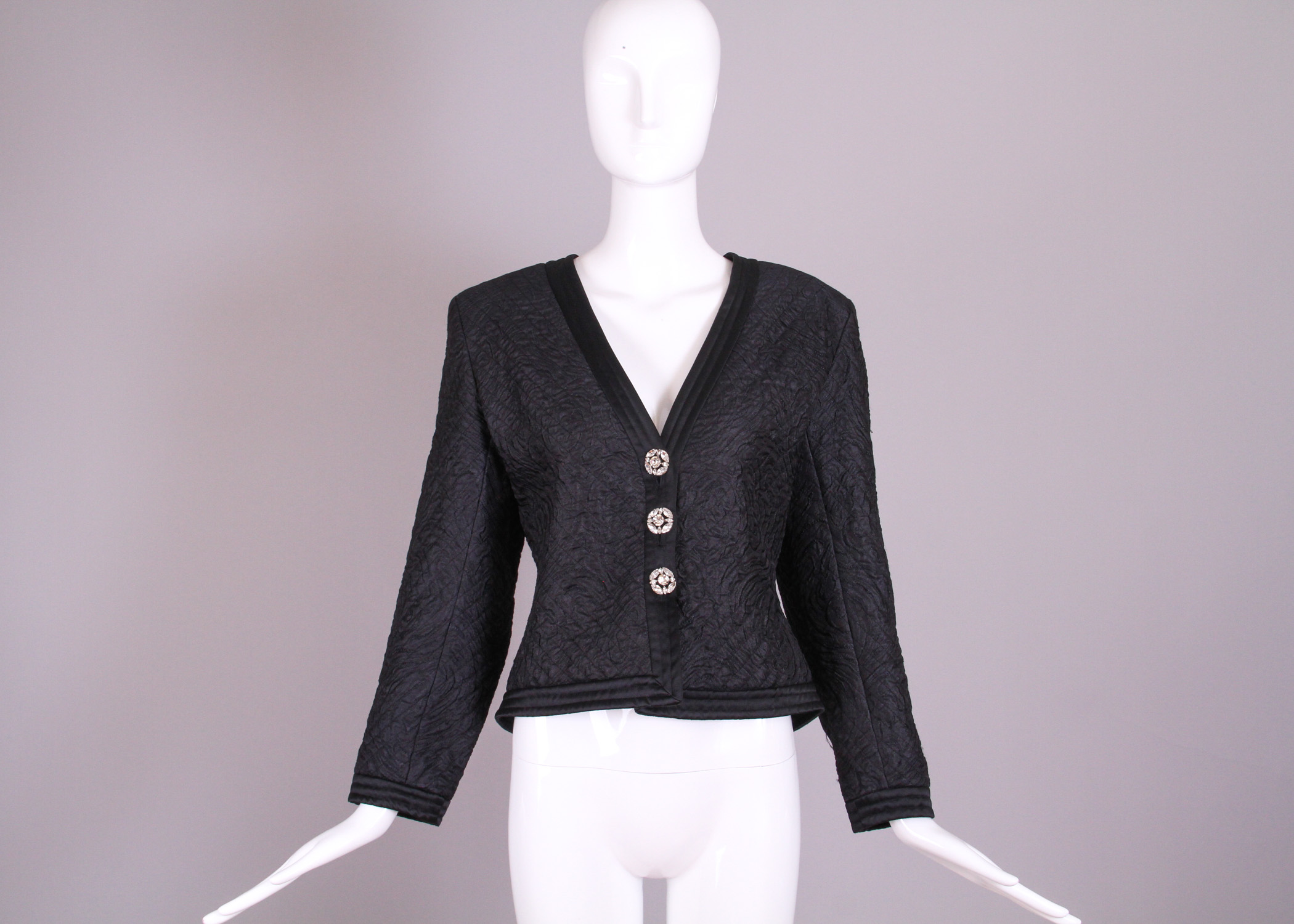 Yves Saint Laurent Quilted Brocade Jackets