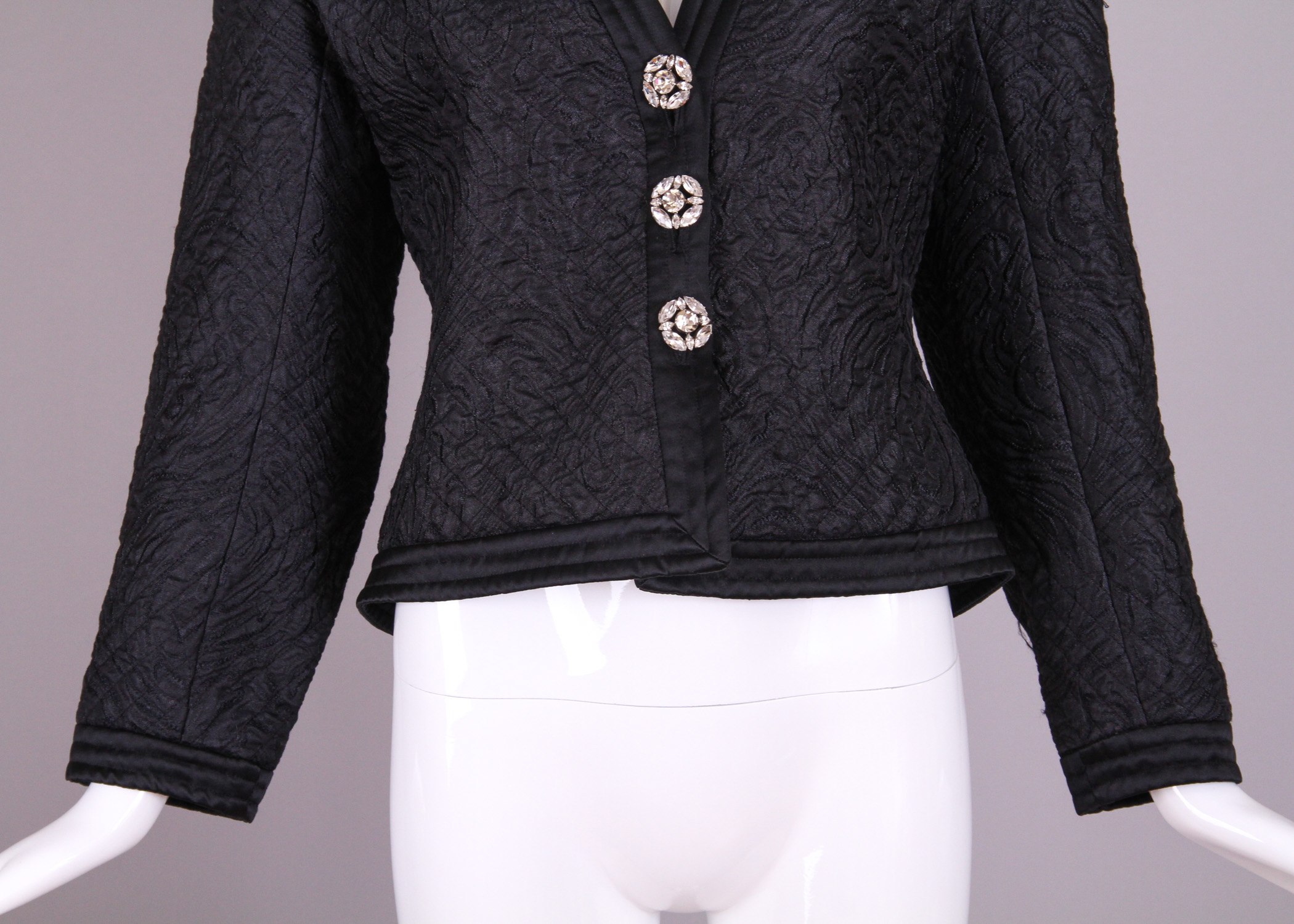 Yves Saint Laurent Quilted Brocade Jackets