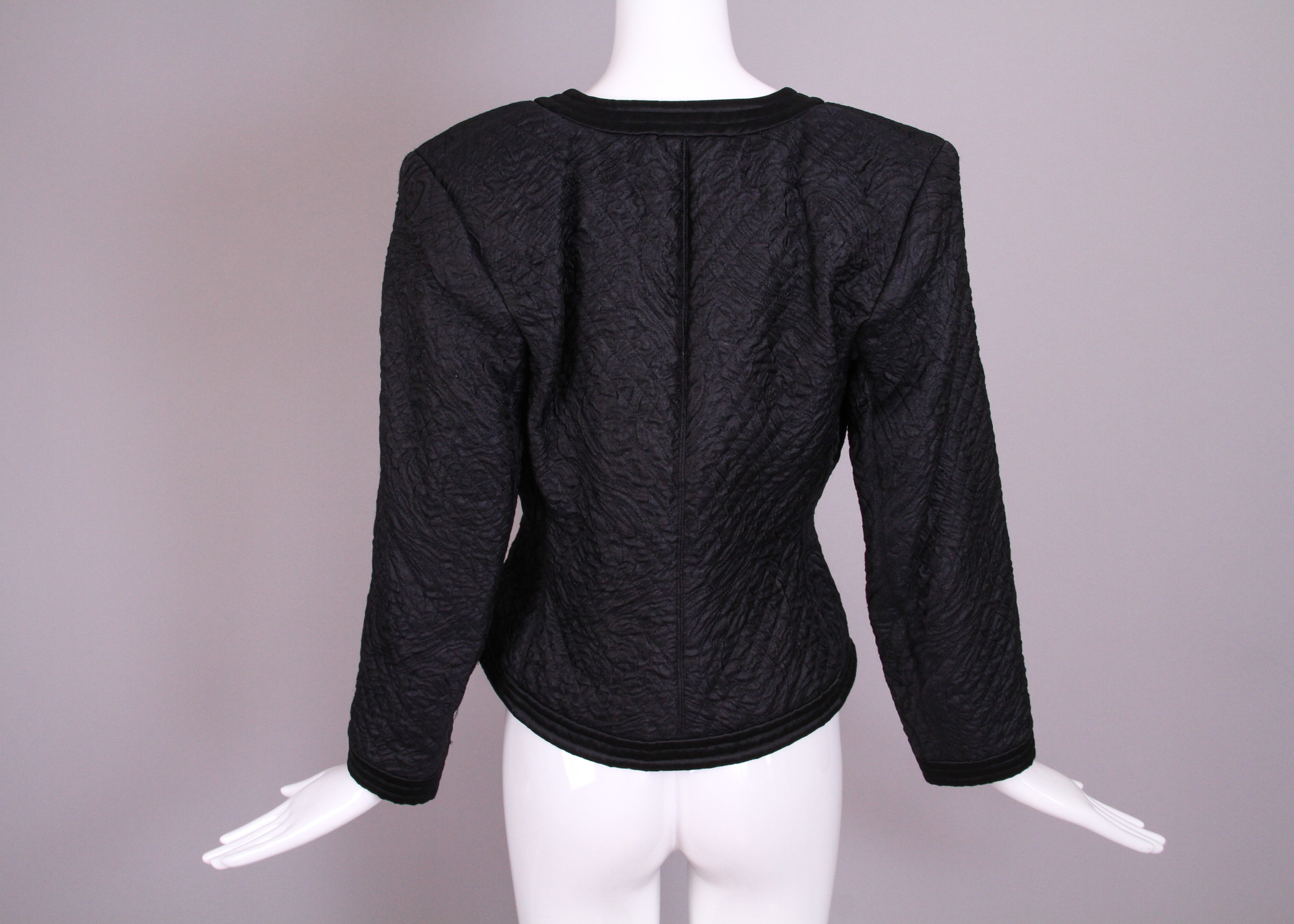 Yves Saint Laurent Quilted Brocade Jackets