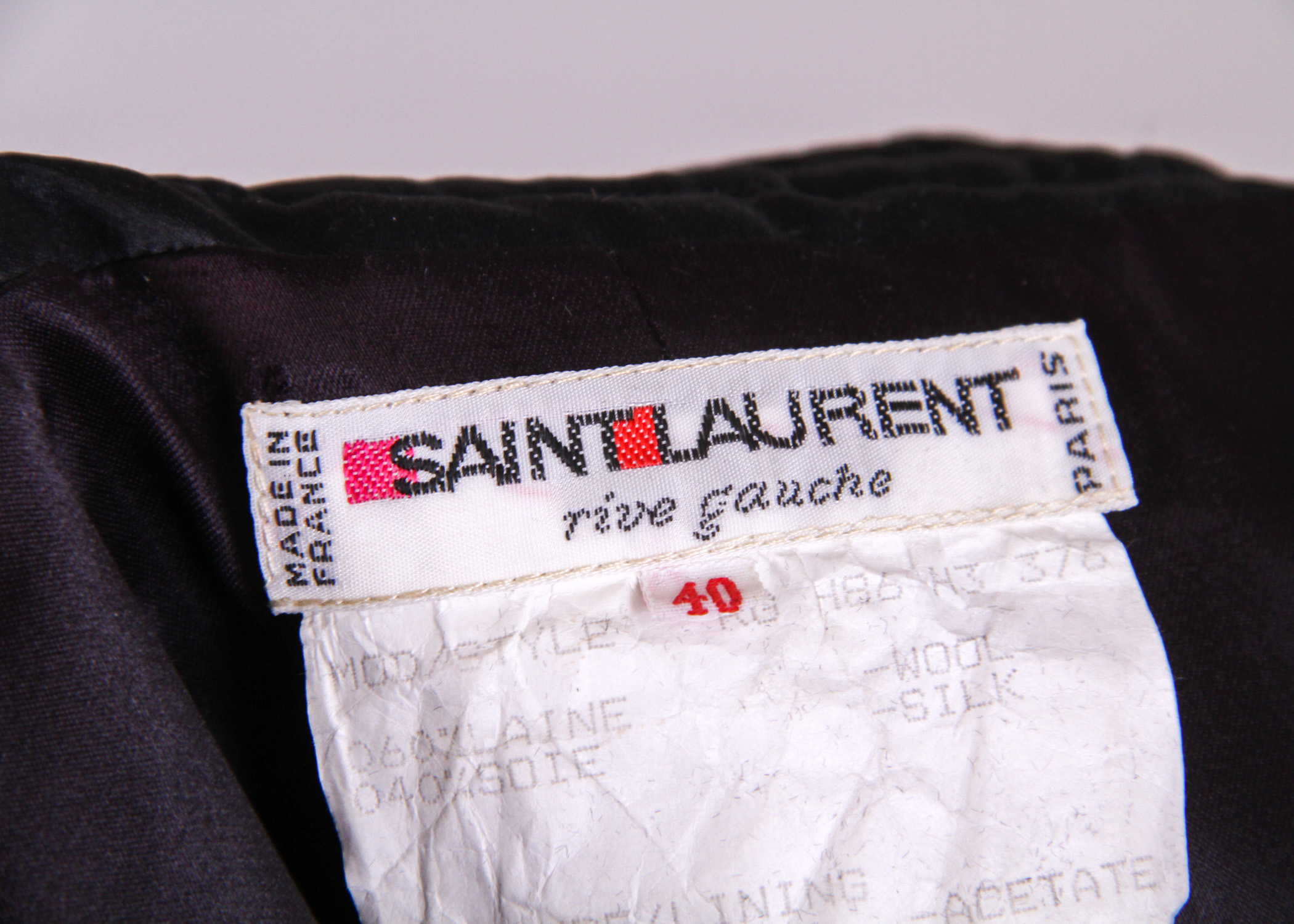 Yves Saint Laurent Quilted Brocade Jackets
