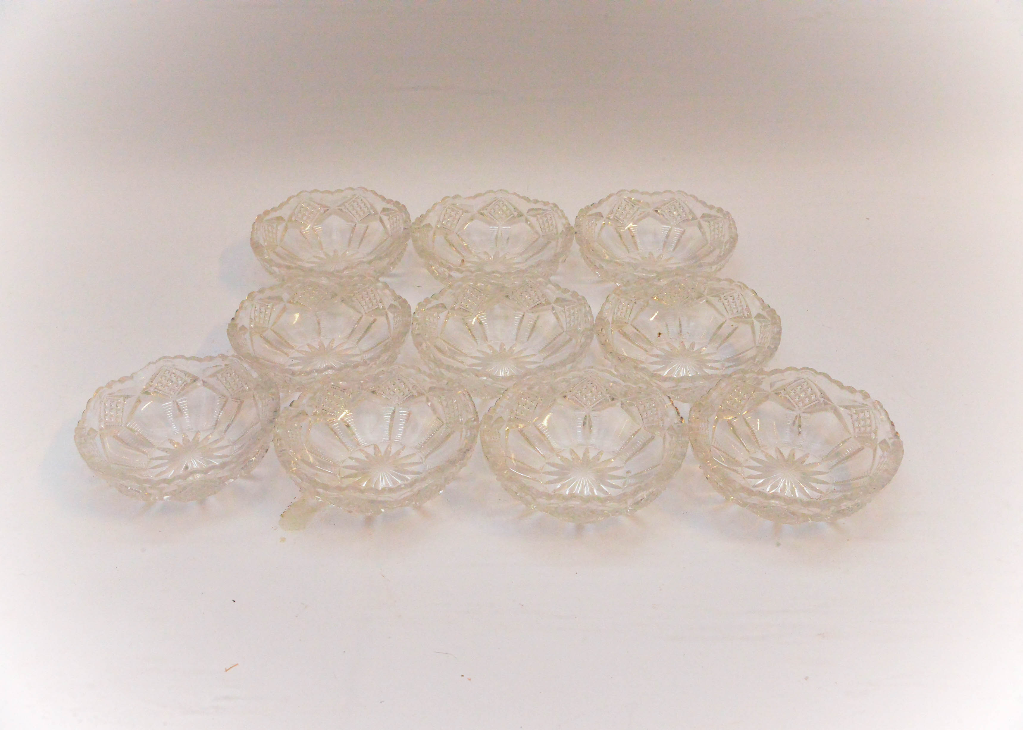 Collection of Cut Glass Items