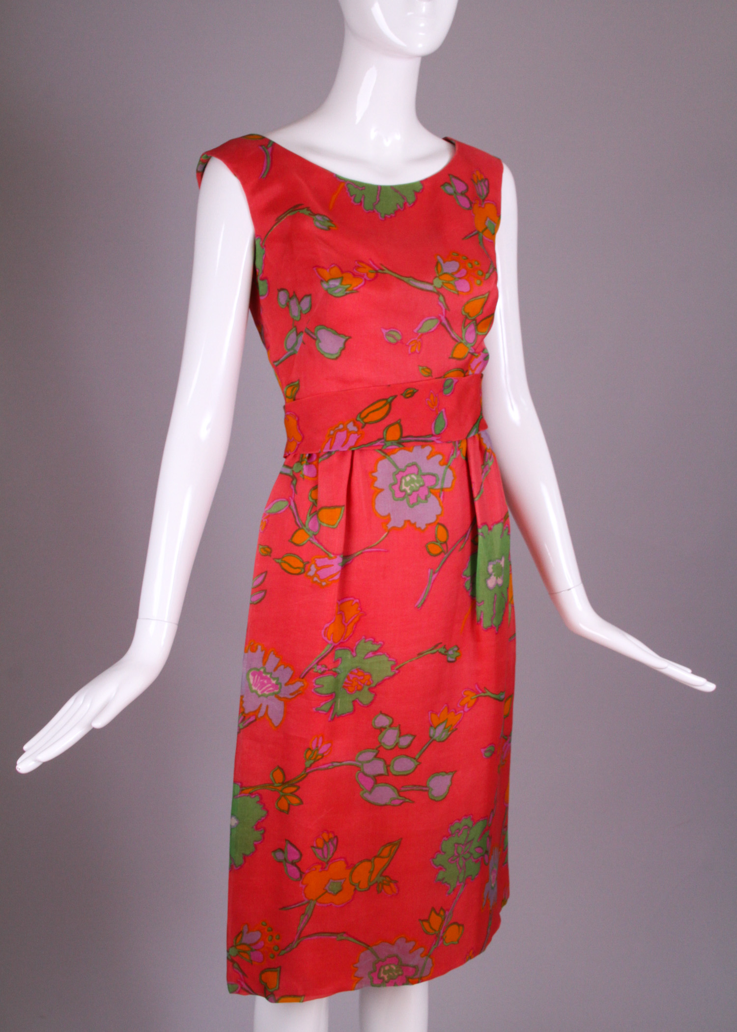 Bill Blass for Maurice Rentner Day Dress with Coat